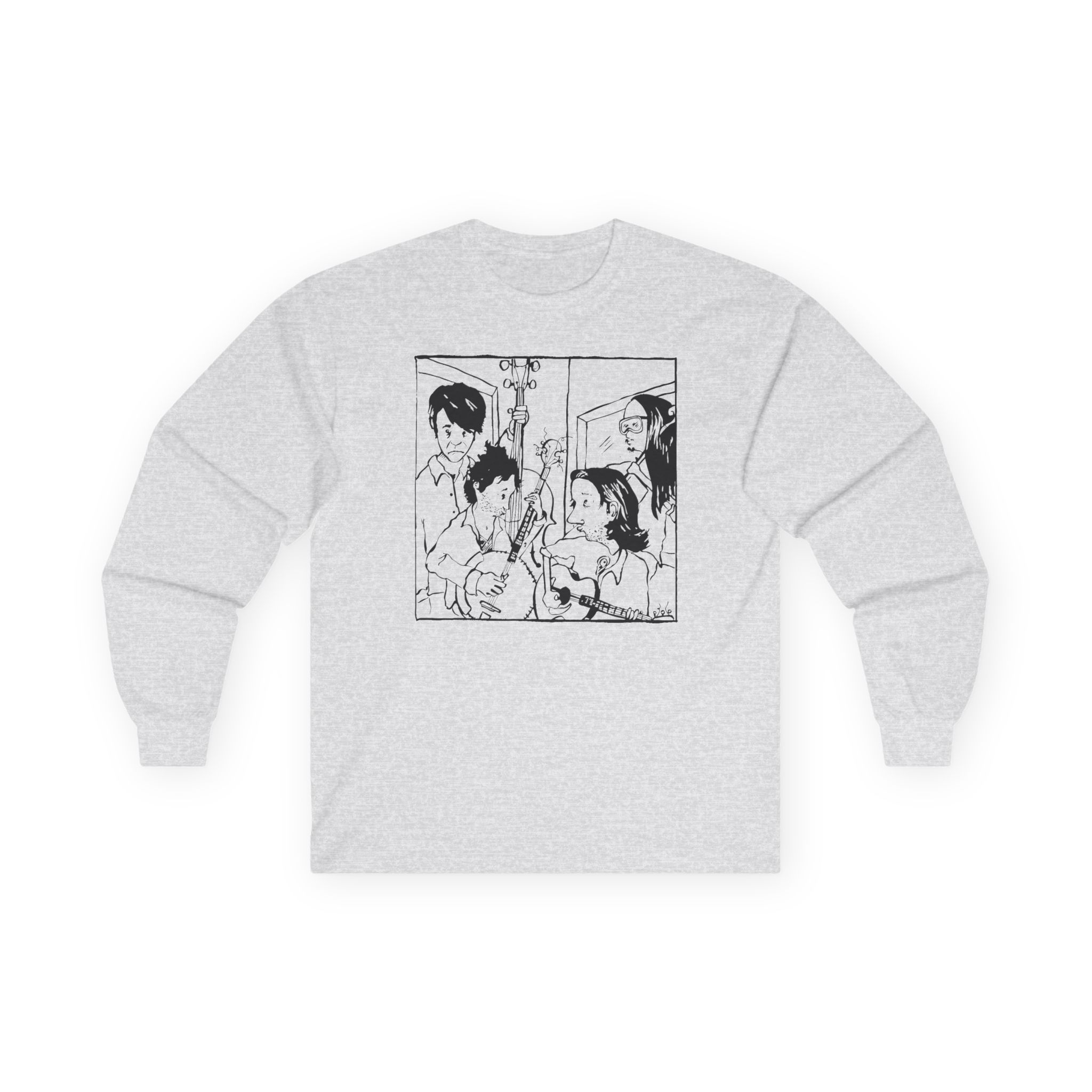 Avett Brothers Seth Drawing Unisex Ultra Cotton Long Sleeve Tee