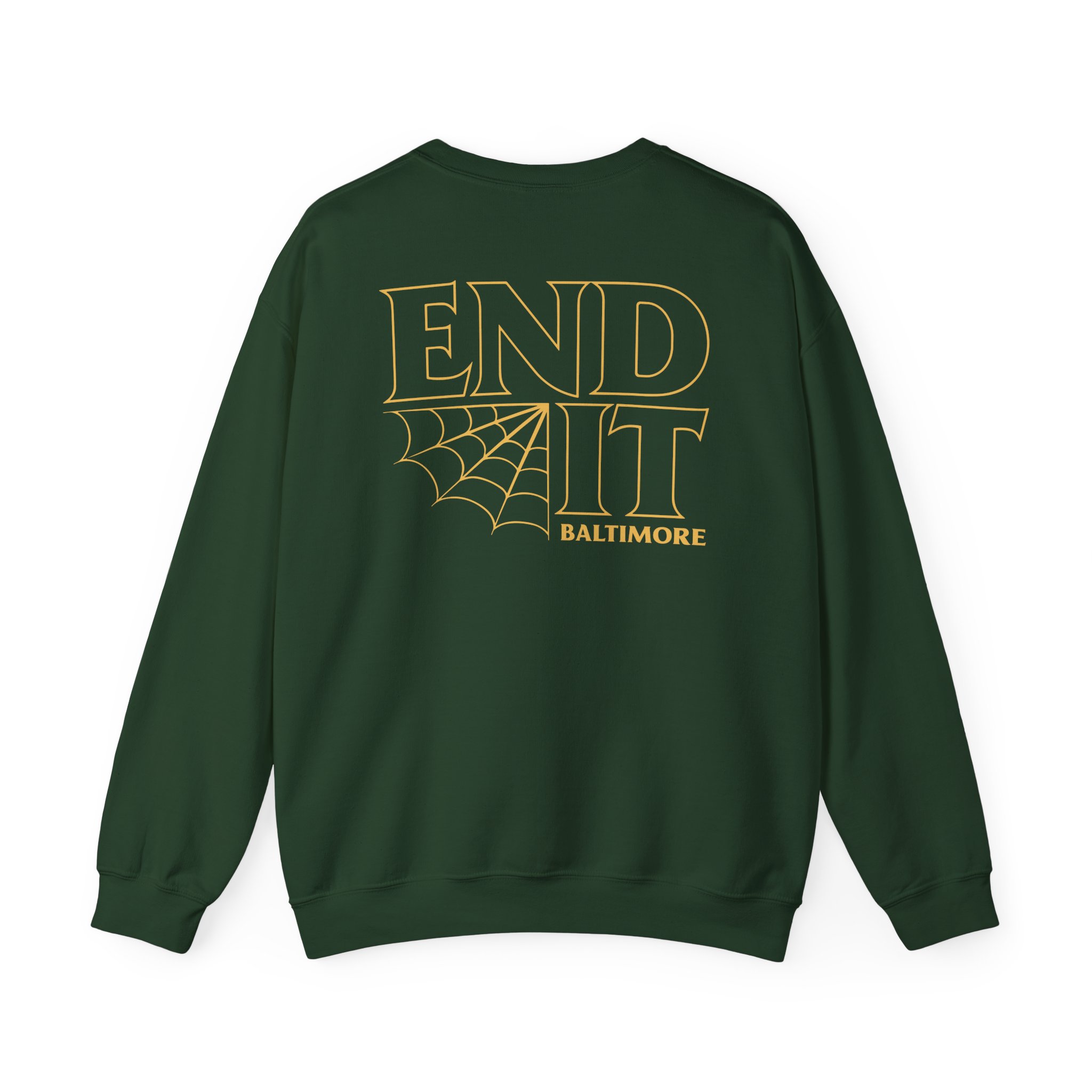 End It Unisex Heavy Blend Crewneck Sweatshirt