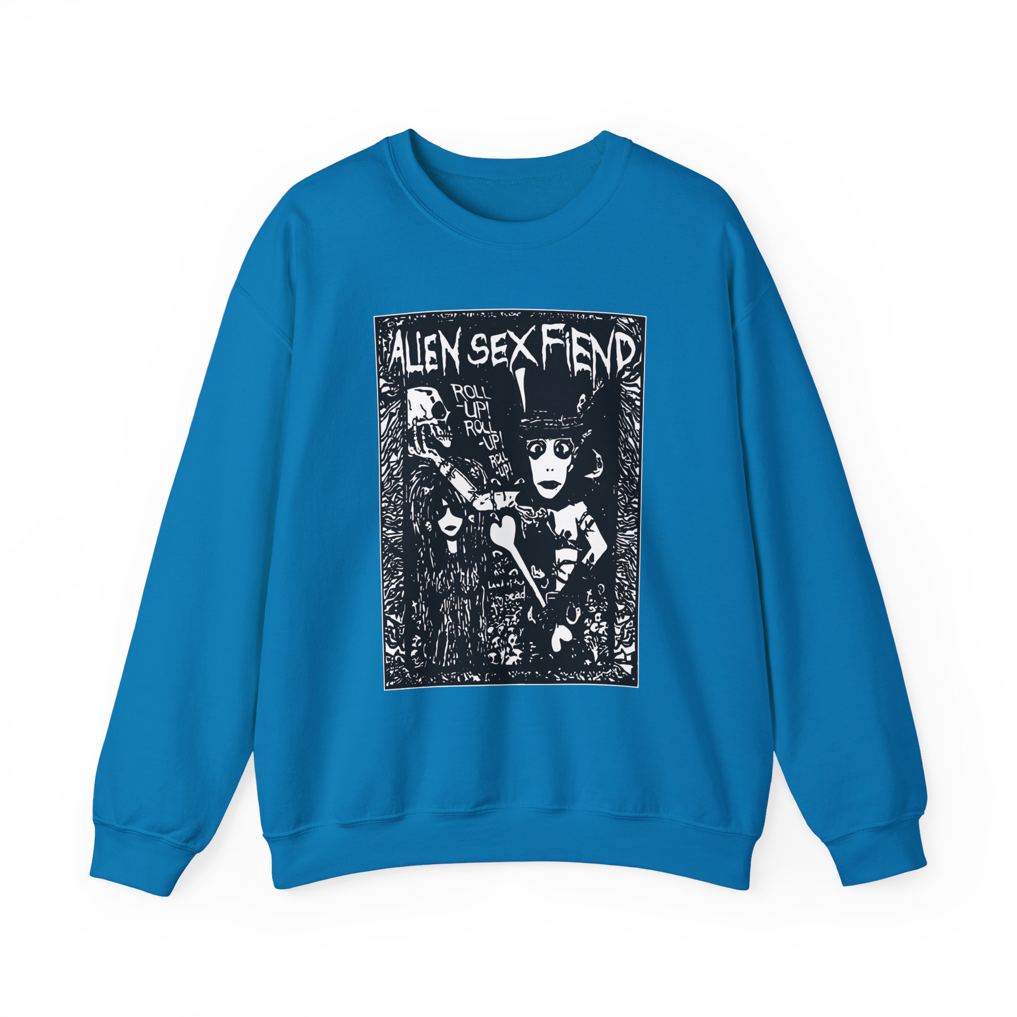 Alien Sex Fiend Land of the Living Dead Unisex Heavy Blendâ„¢ Crewneck Sweatshirt