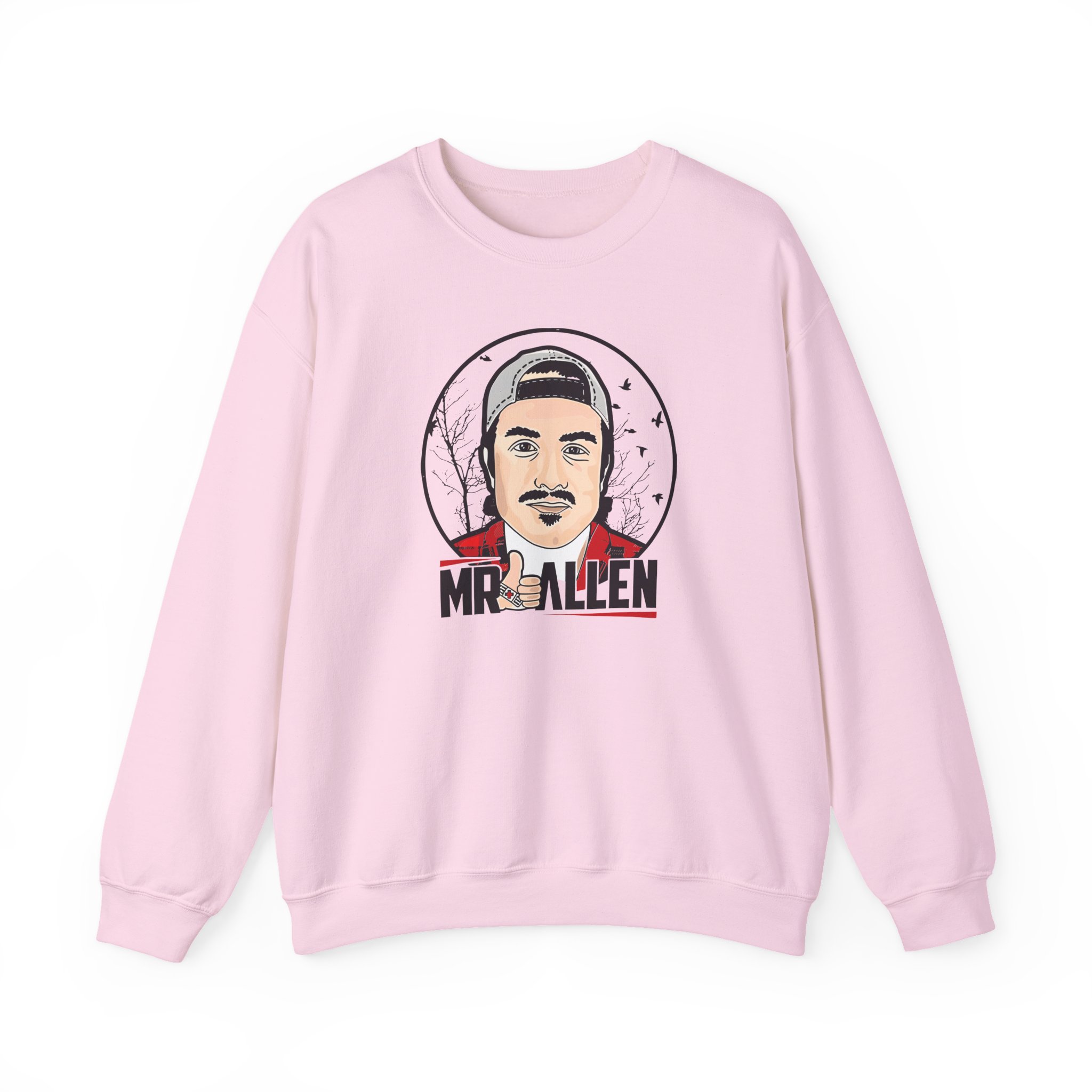 Mrballen Like Button Unisex Heavy Blendâ„¢ Crewneck Sweatshirt