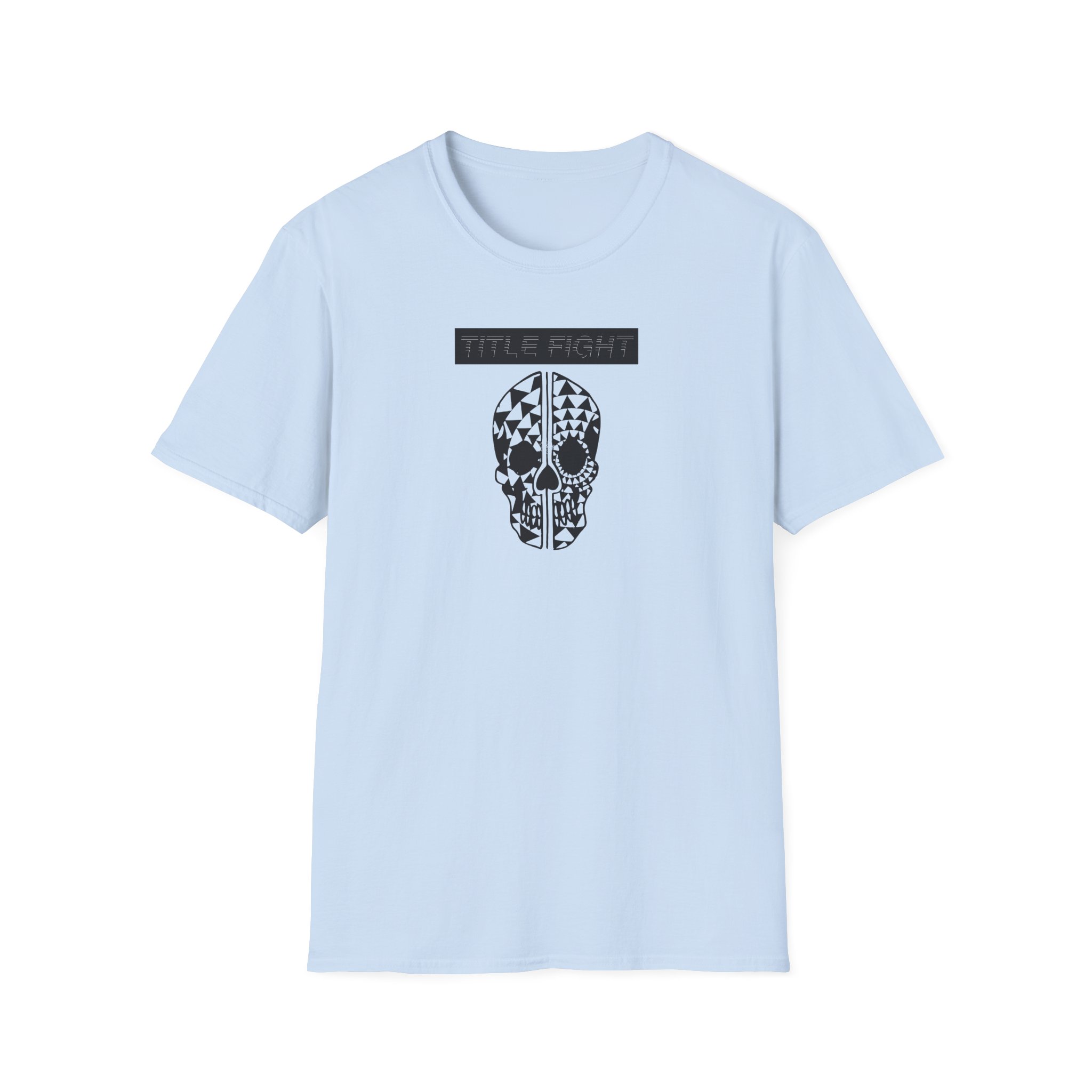 Title Fight Split Skull Unisex Softstyle T-Shirt
