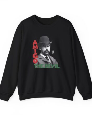 Amigo the Devil Elvis Holmes Calling Unisex Heavy Blend™ Crewneck Sweatshirt