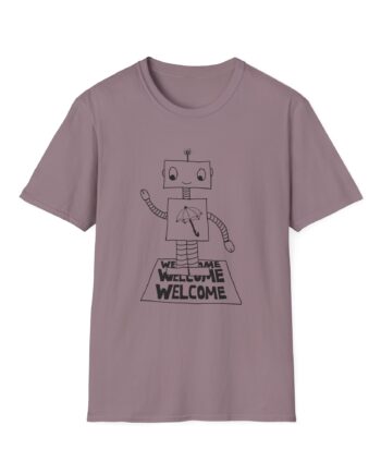 Armchair Expert Robot Unisex Softstyle T-Shirt