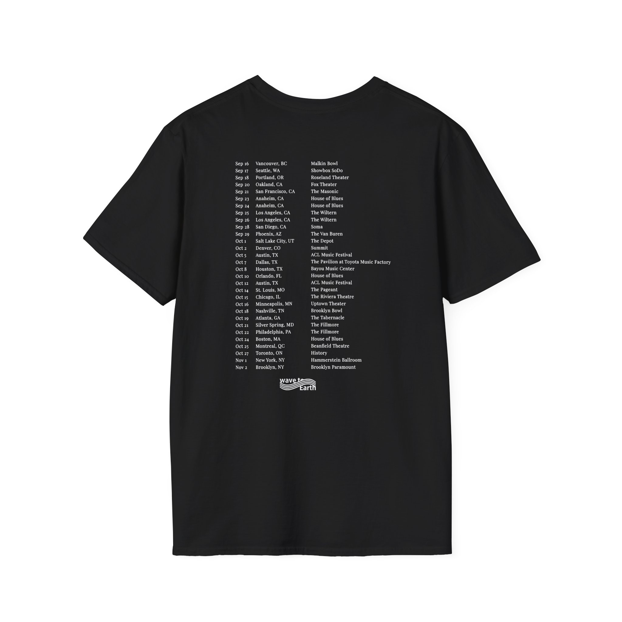 Wave to Earth 0.03 Na Tour Unisex Softstyle T-Shirt
