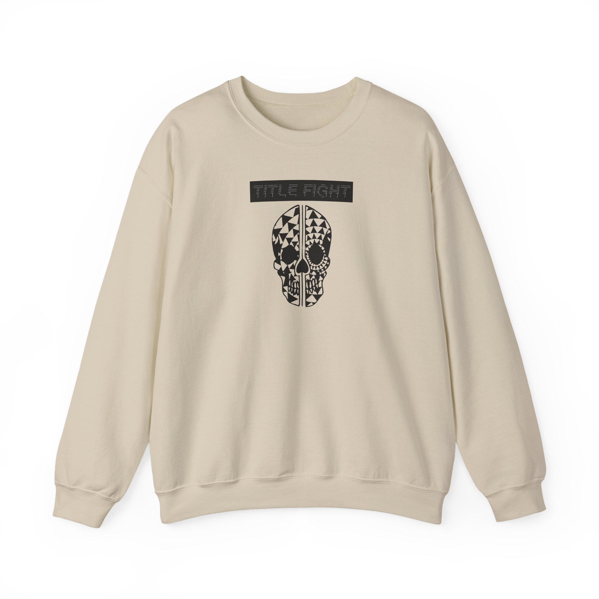 Title Fight Split Skull Unisex Heavy Blendâ„¢ Crewneck Sweatshirt