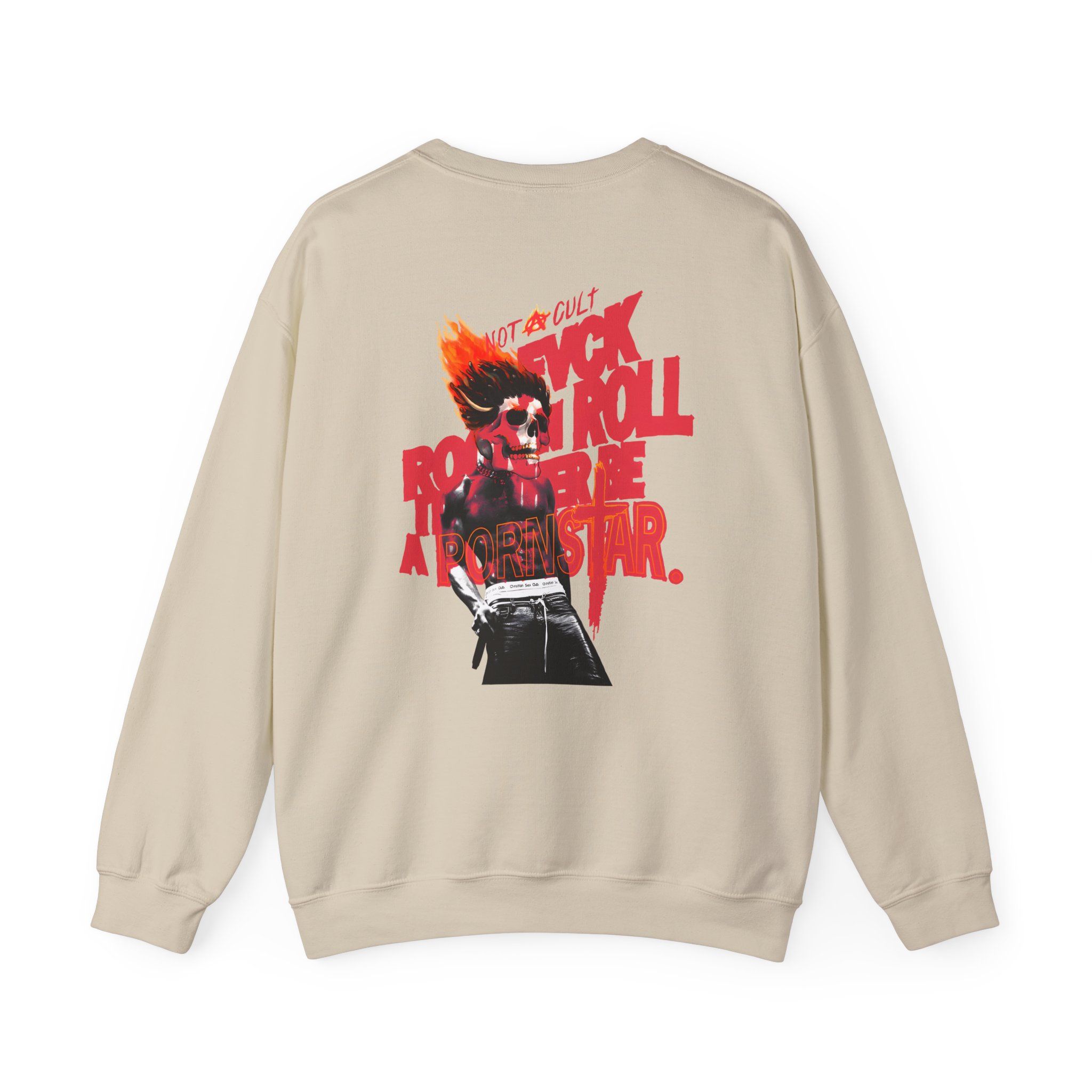 Saint Jhn Fvck Rock and Roll Unisex Heavy Blendâ„¢ Crewneck Sweatshirt