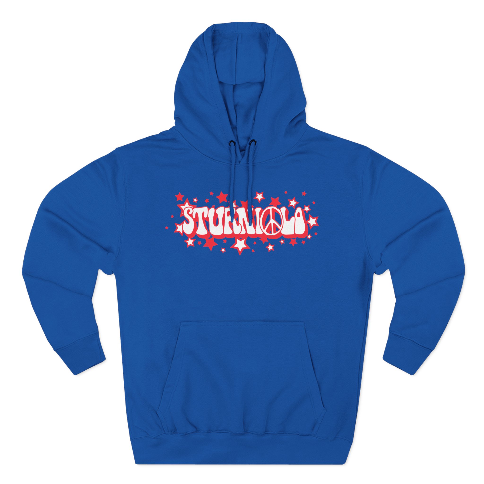 Sturniolo Peace & Stars Three-Panel Fleece Hoodie