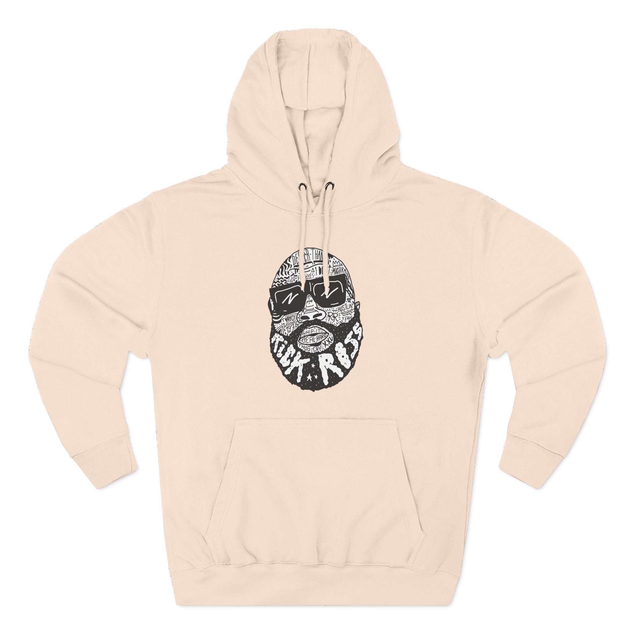 Rick Ross Three-Panel Fleece Hoodie