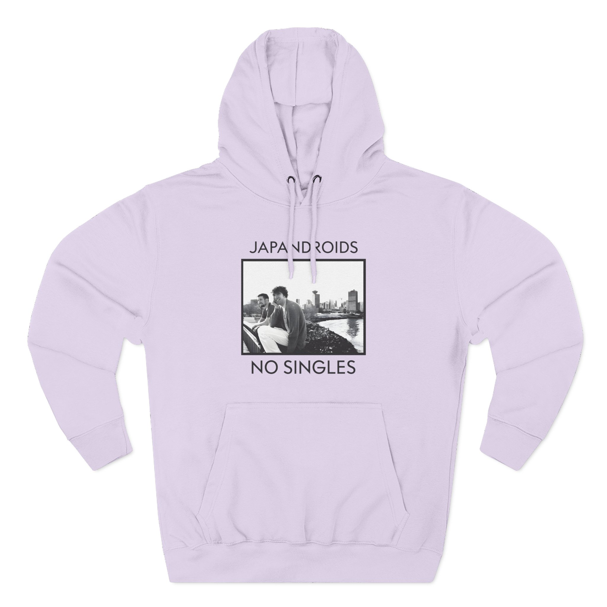 Japandroids No Singles Three-Panel Fleece Hoodie