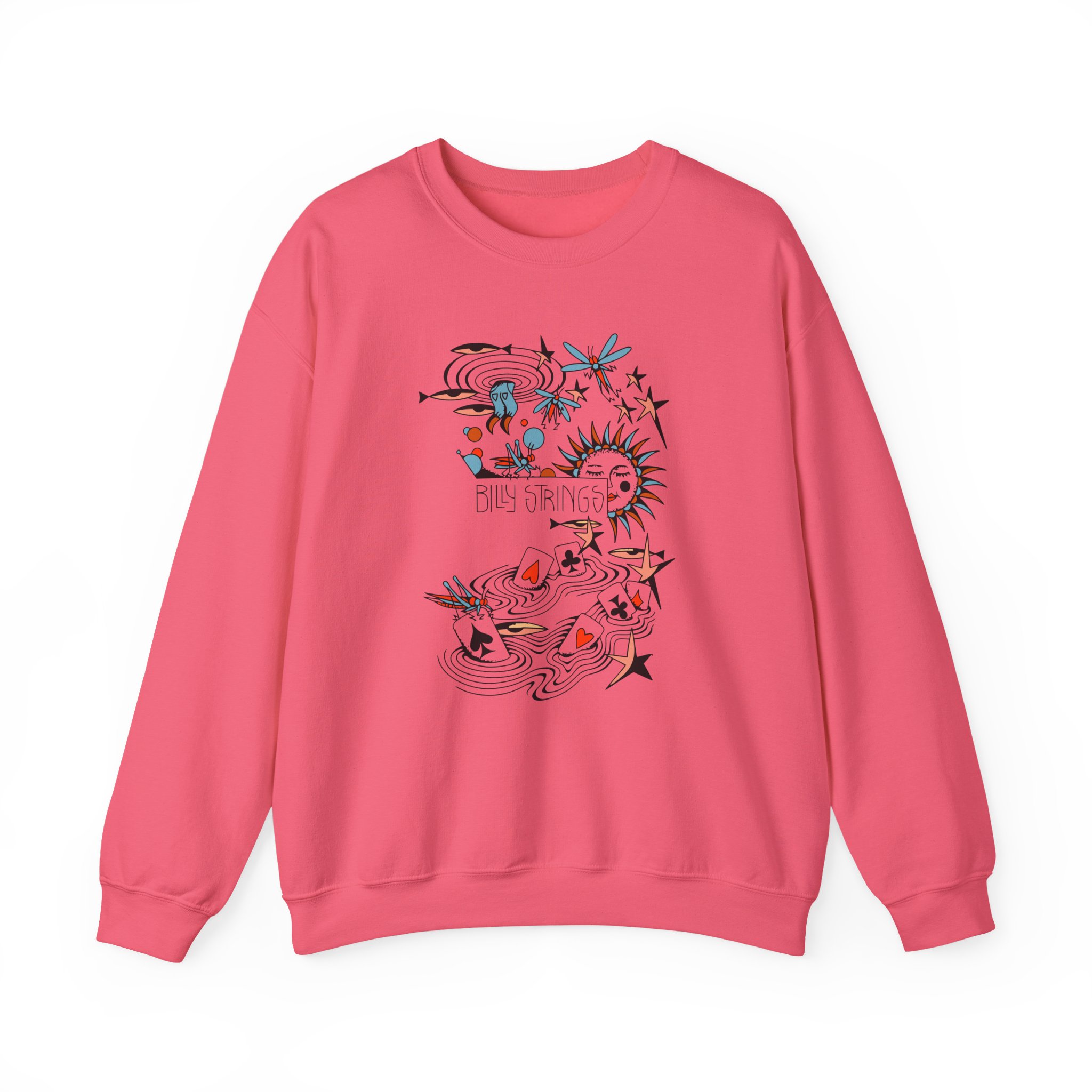 Billy Strings River of Cards Unisex Heavy Blendâ„¢ Crewneck Sweatshirt