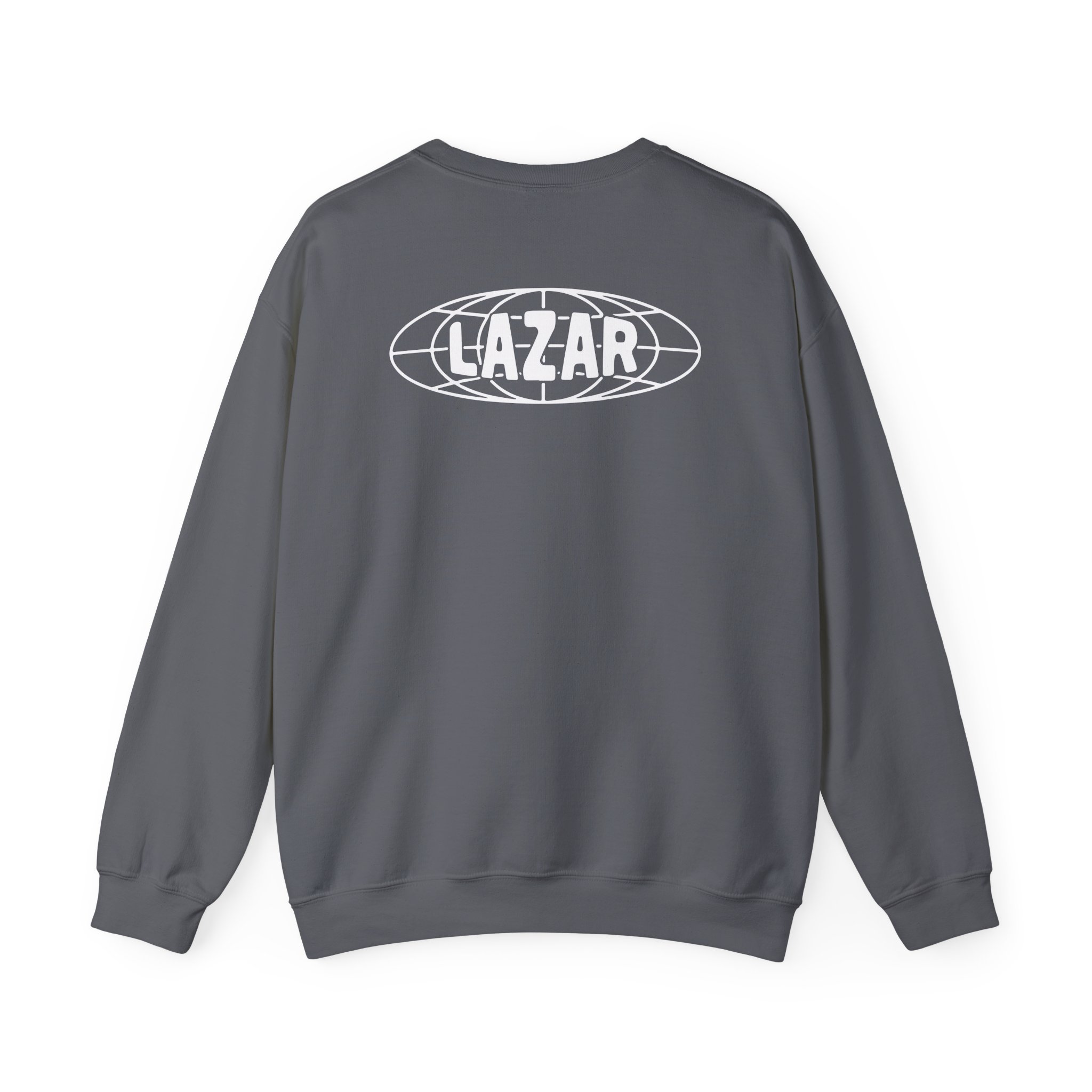 Lazarbeam Globe Indigo Unisex Heavy Blendâ„¢ Crewneck Sweatshirt