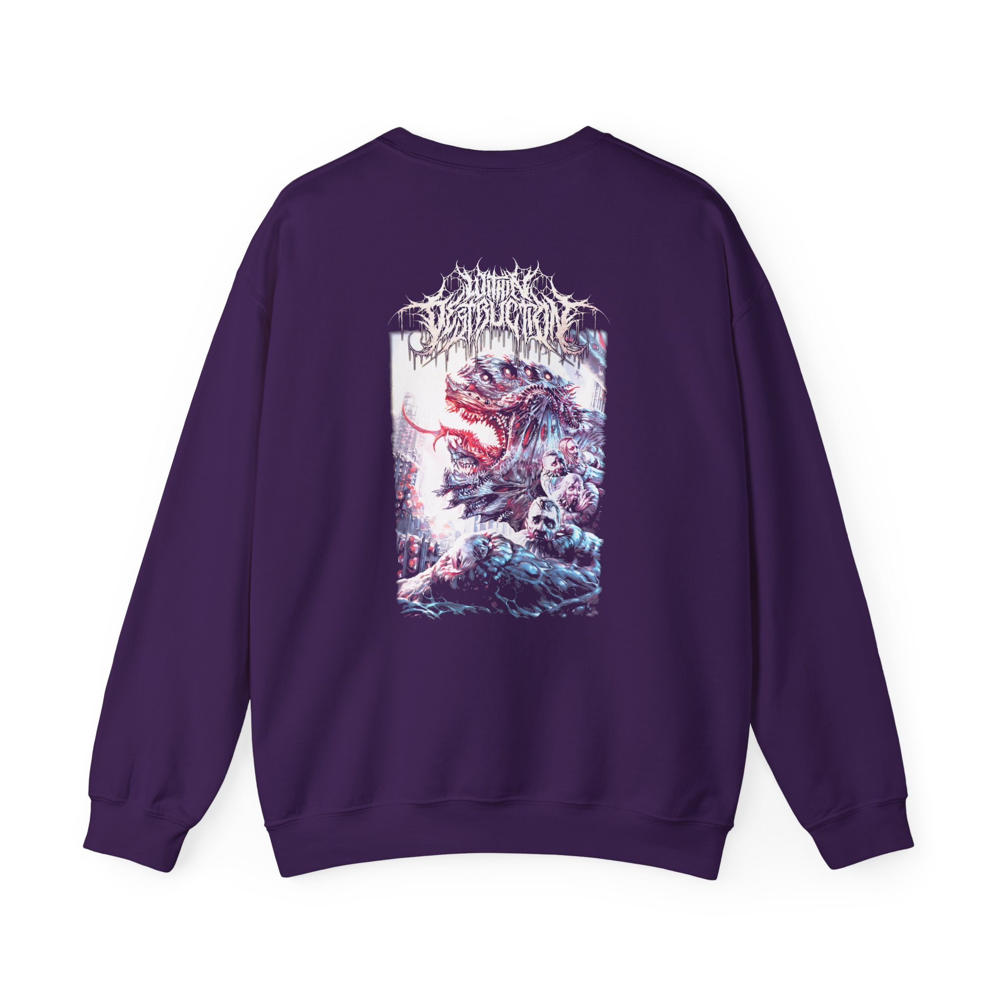 Within Destruction Deathwish Unisex Heavy Blend Crewneck Sweatshirt