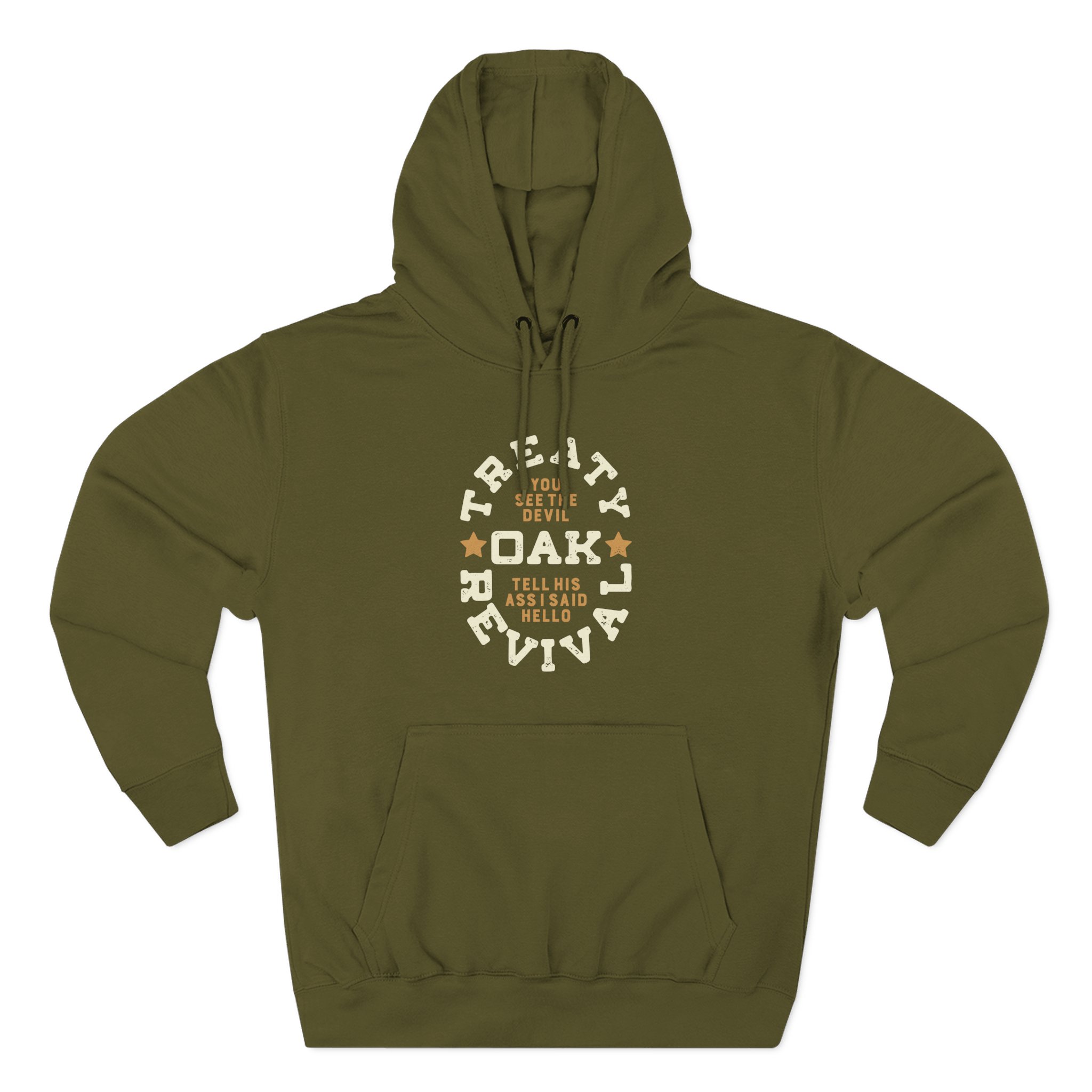 Treaty Oak Revival Three-Panel Fleece Hoodie