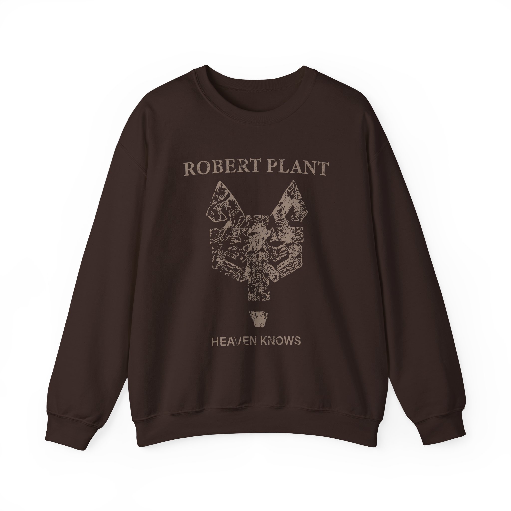 Robert Plant Heaven Knows Unisex Heavy Blendâ„¢ Crewneck Sweatshirt