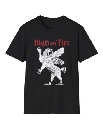 High on Fire Gryphon Unisex Softstyle T-Shirt