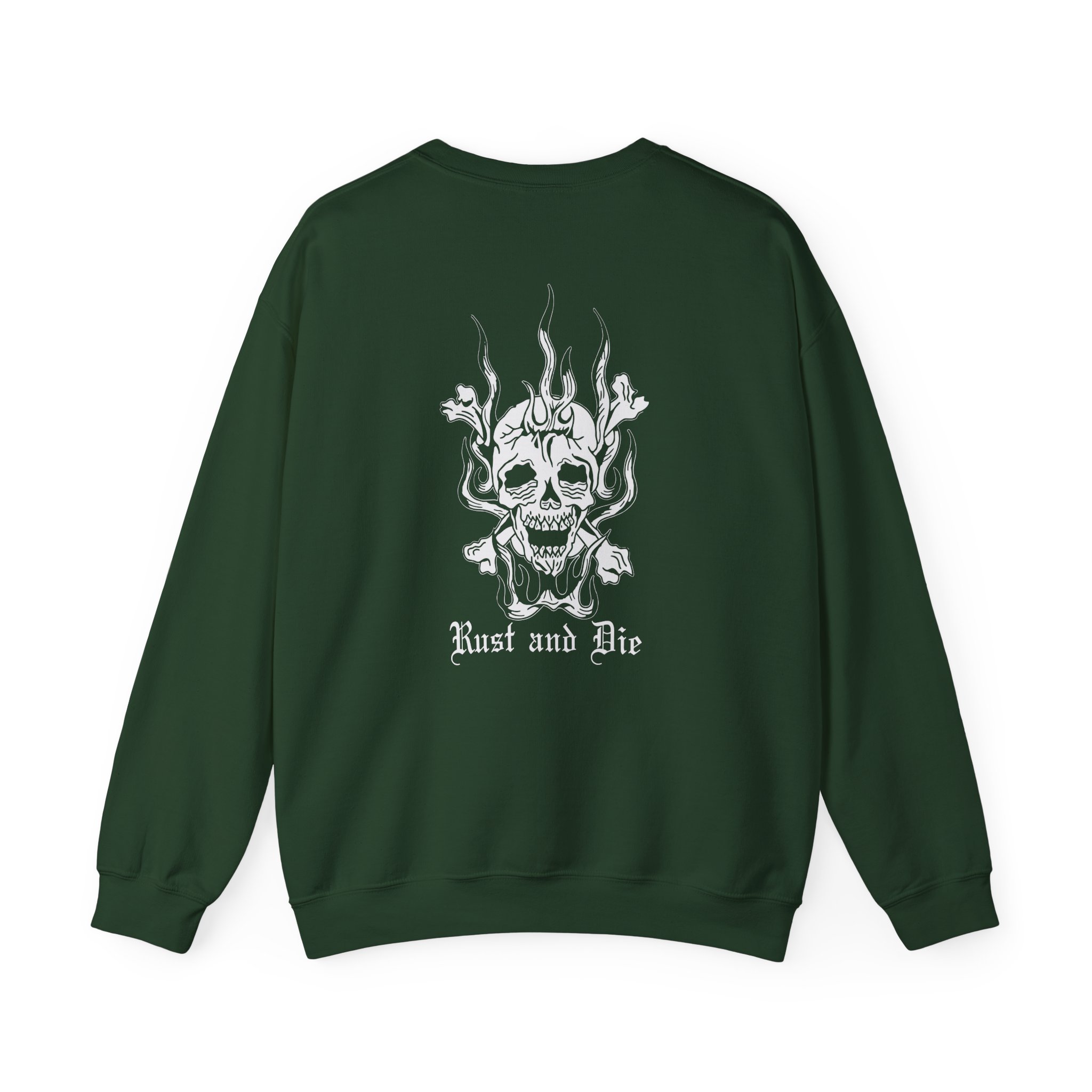 Kublai Khan - Rust and Die Unisex Heavy Blendâ„¢ Crewneck Sweatshirt