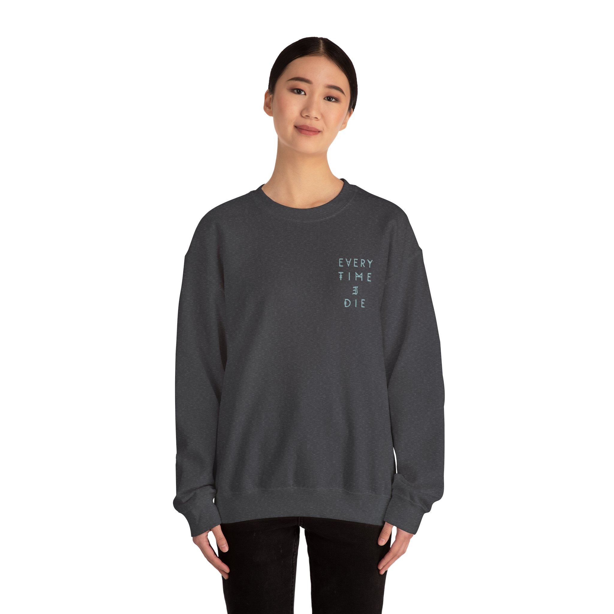 Every Time I Die Fpu Pigment Dyed Unisex Heavy Blend Crewneck Sweatshirt