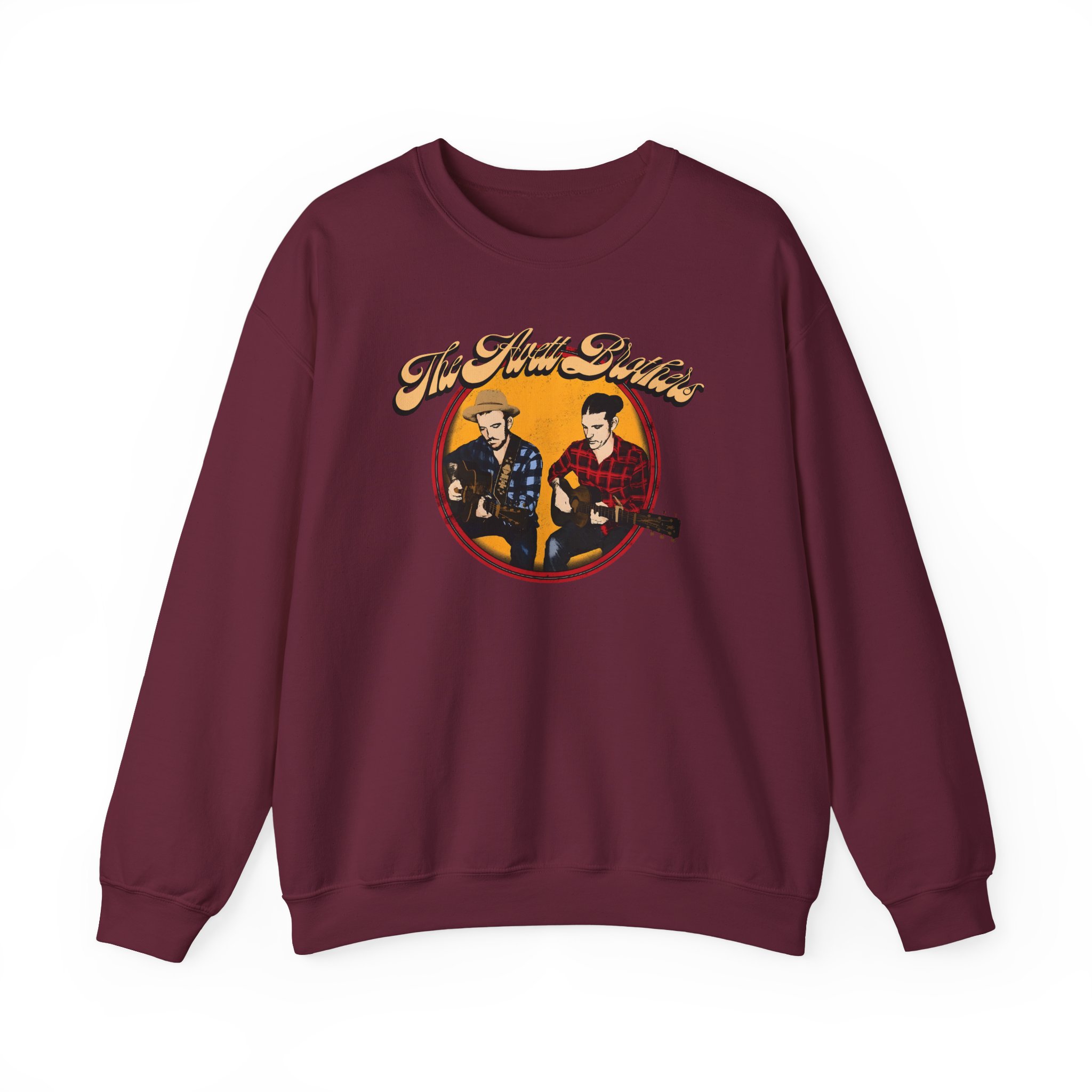 Avett Brothers Vintage Photo Unisex Heavy Blendâ„¢ Crewneck Sweatshirt