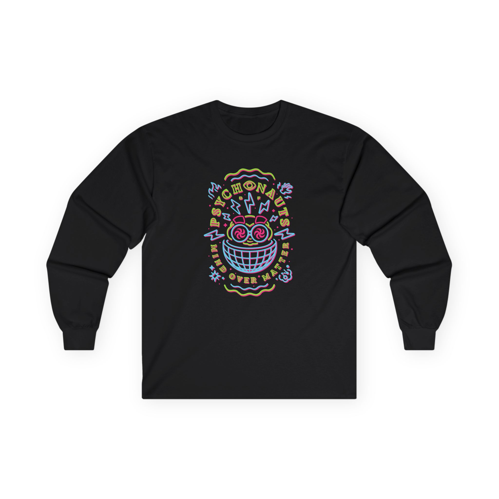 Double Fine Mind Over Matter Unisex Ultra Cotton Long Sleeve Tee