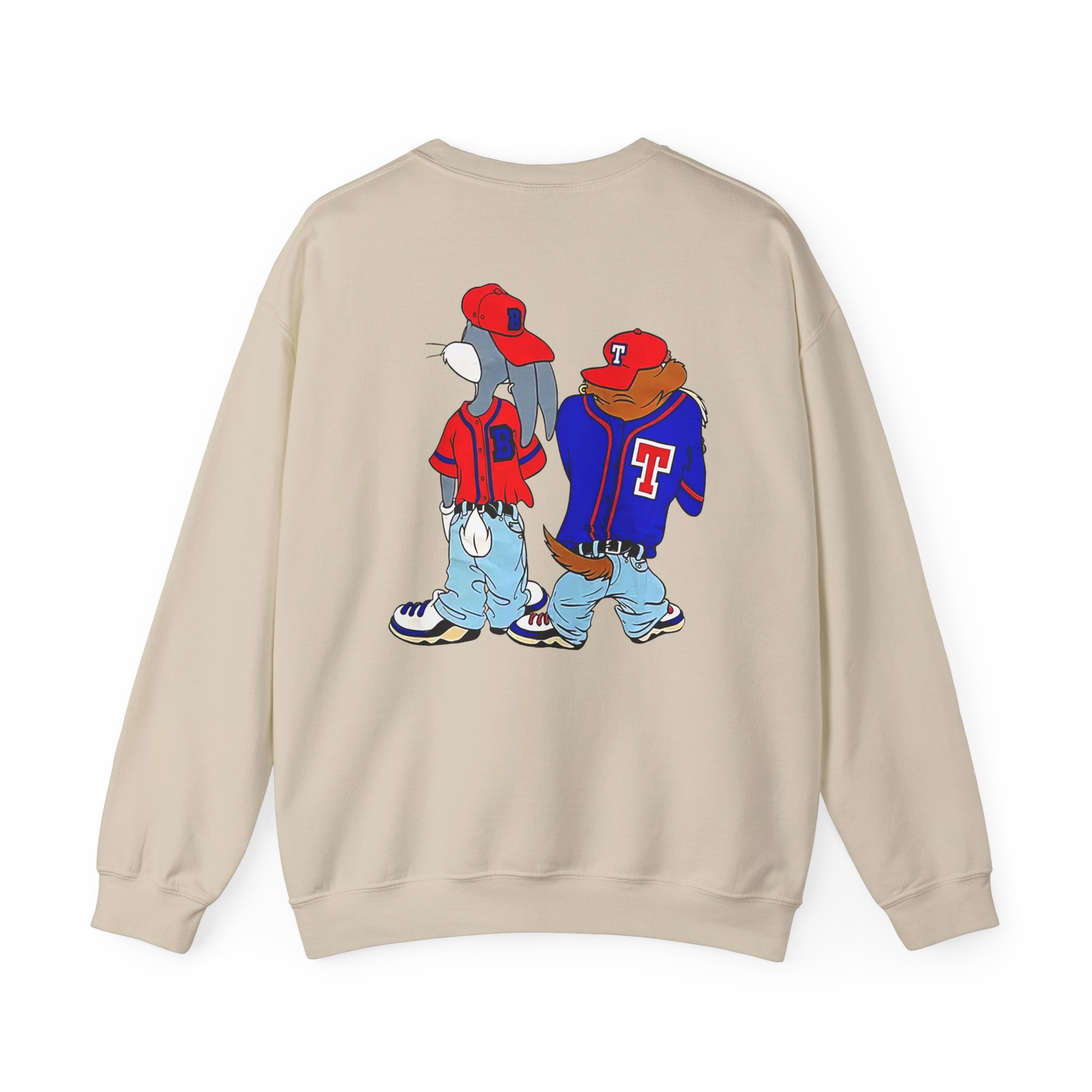 Vintage 90s Looney Tunes Bugs Taz Kris’s Kross Unisex Heavy Blend™ Crewneck Sweatshirt