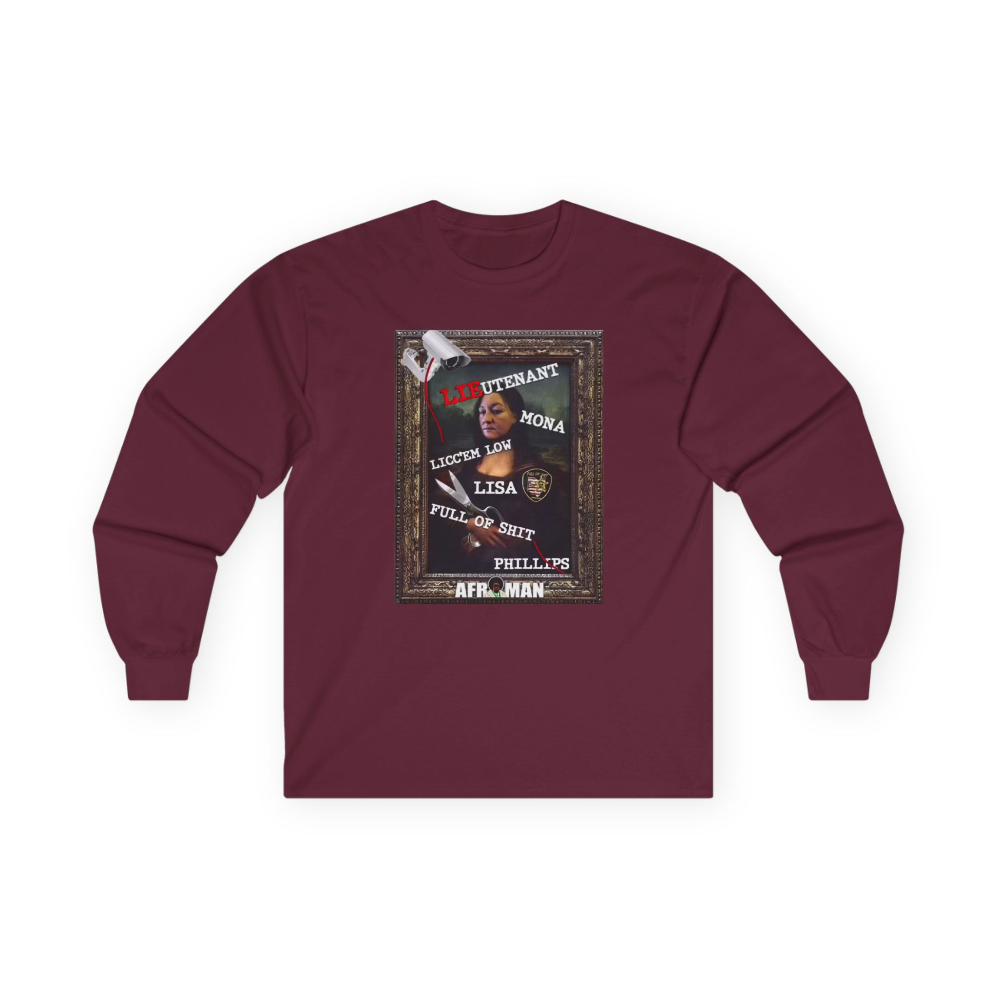 Afroman Lt Licc’em Low Lisa Full of Shit Phillips Unisex Ultra Cotton Long Sleeve Tee