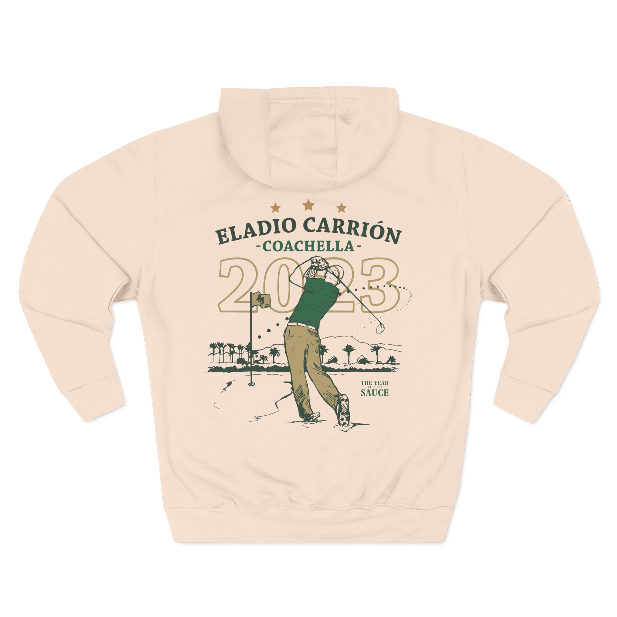 Eladio Carrion Coachella Three-Panel Fleece Hoodie