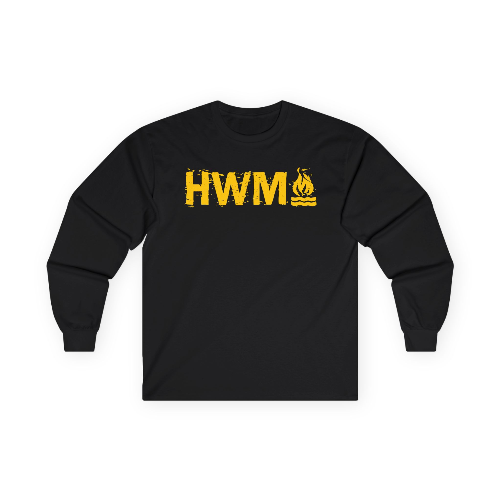 Hot Water Music OG Letter Unisex Ultra Cotton Long Sleeve Tee