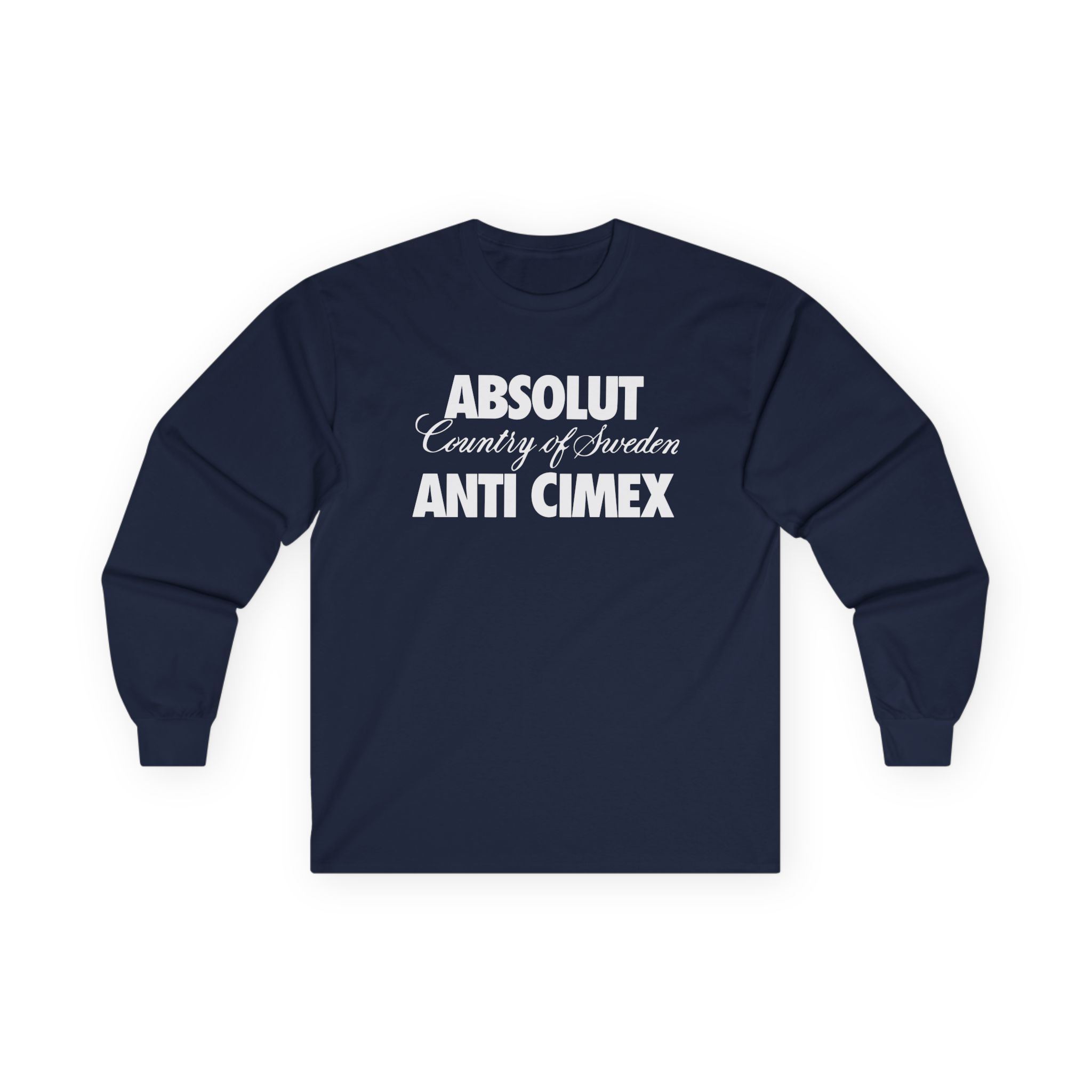 Anti Cimex Absolut Country of Sweden Unisex Ultra Cotton Long Sleeve Tee
