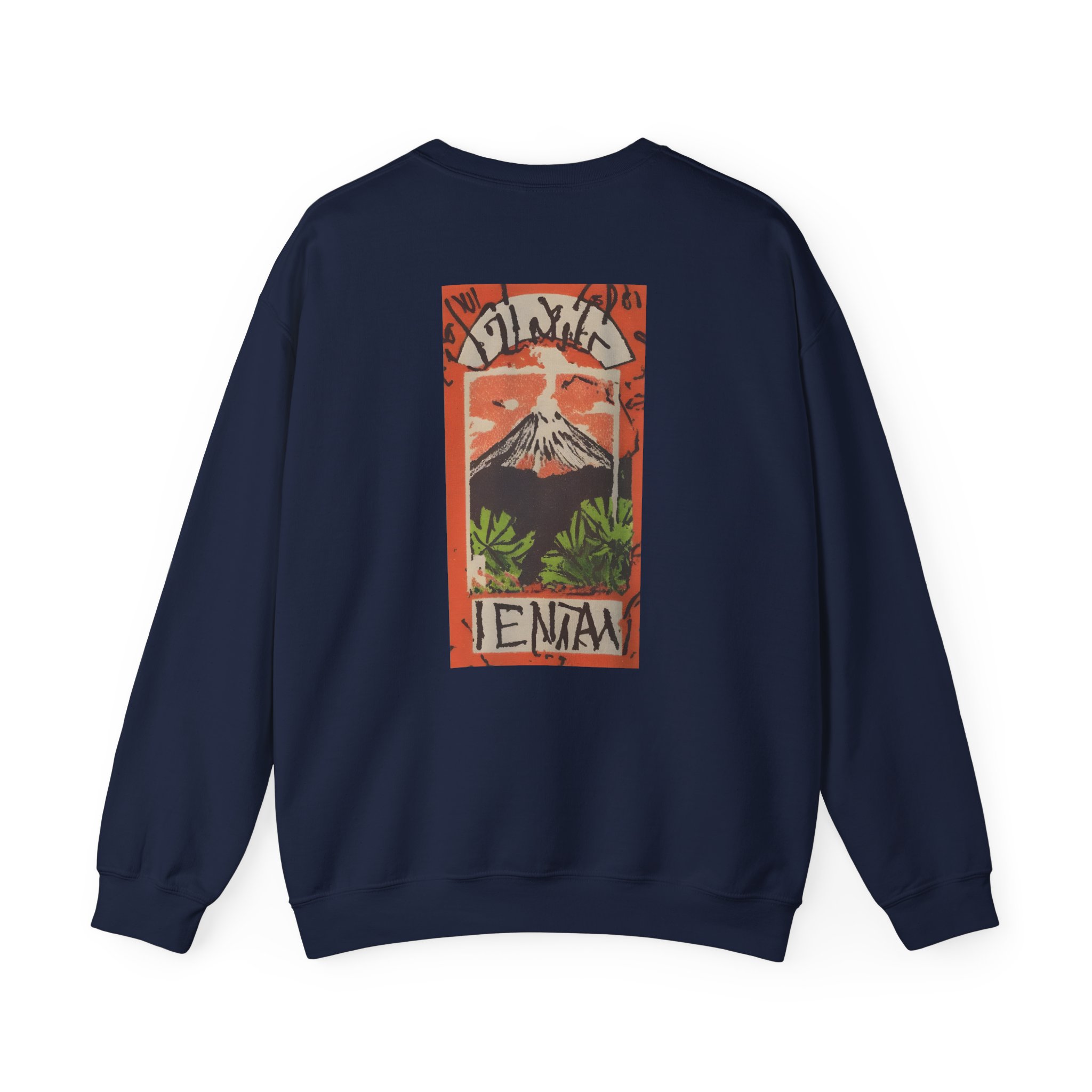 Jungle Volcano Art Unisex Heavy Blendâ„¢ Crewneck Sweatshirt