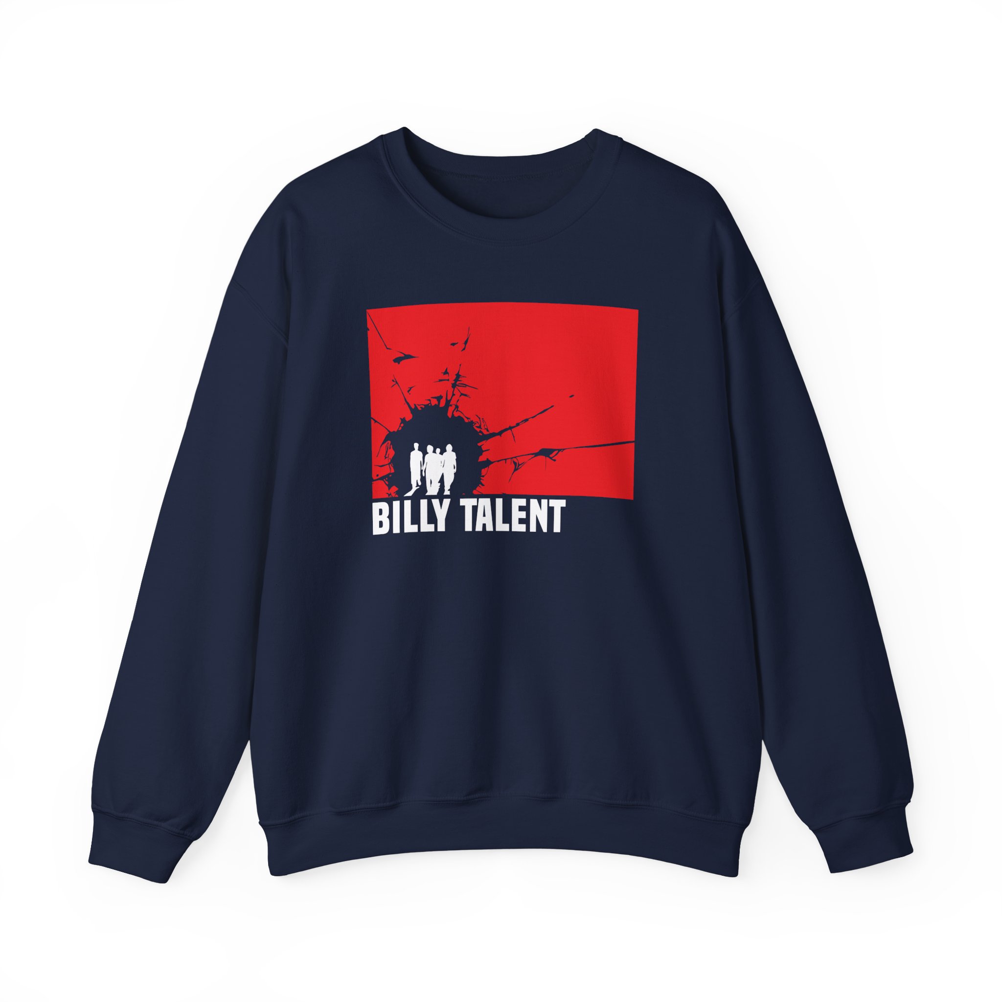 Billy Talent Red Square Unisex Heavy Blendâ„¢ Crewneck Sweatshirt