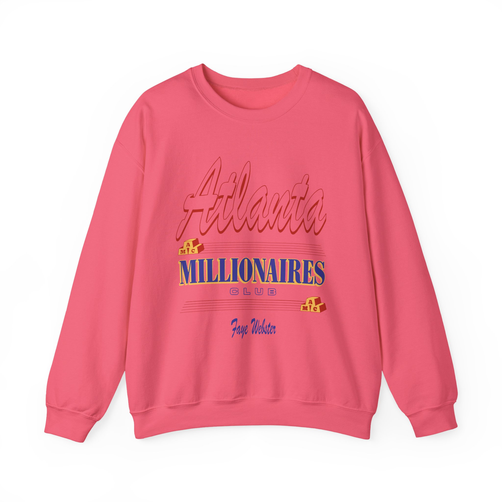 Faye Webster Atlanta Millionaires Club Unisex Heavy Blendâ„¢ Crewneck Sweatshirt