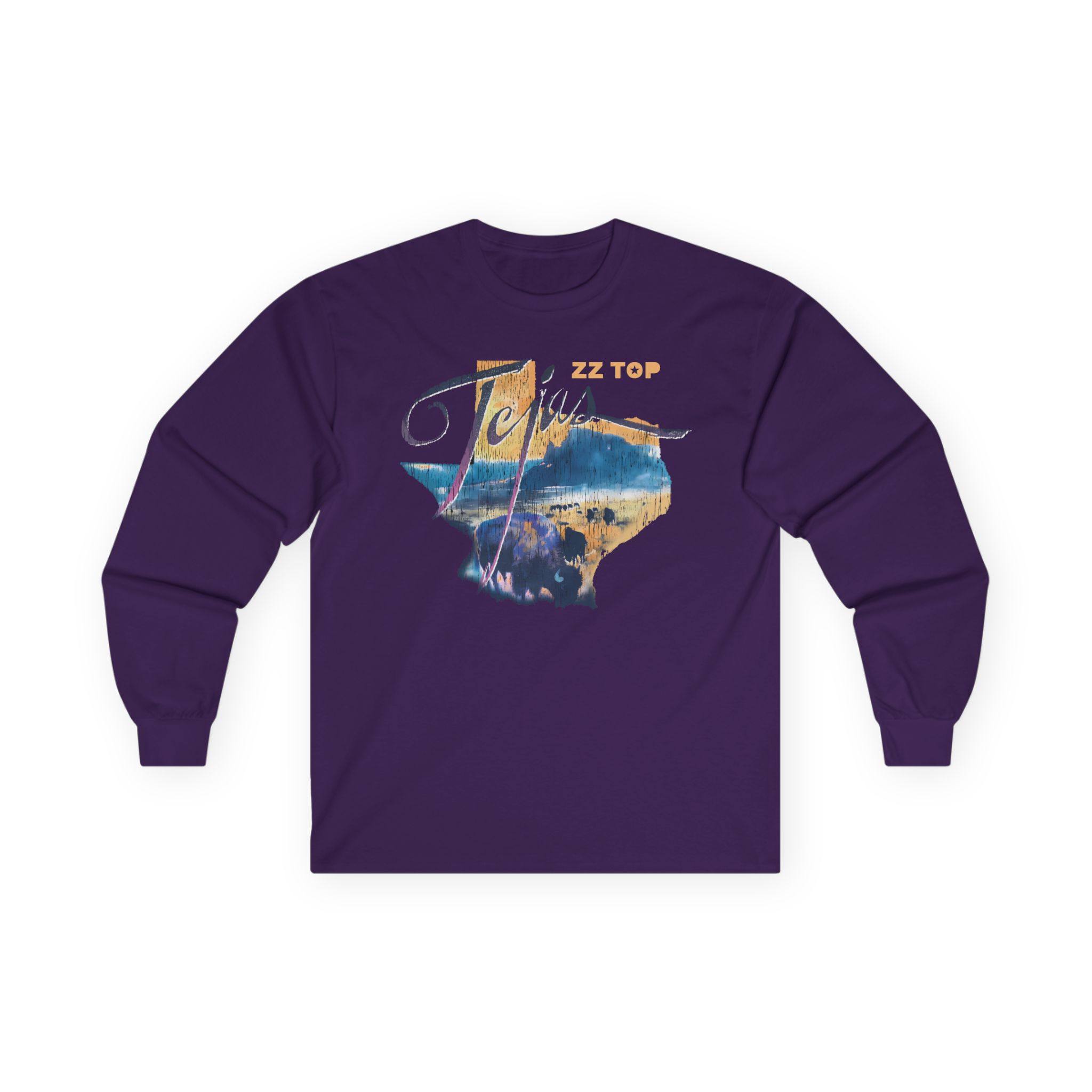 ZZ Top Tejas Unisex Ultra Cotton Long Sleeve Tee