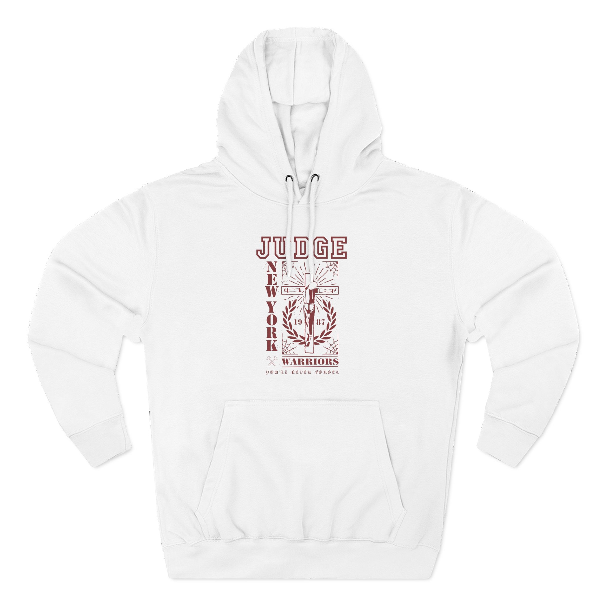 Judge Crucified Mustard Three-Panel Fleece Hoodie