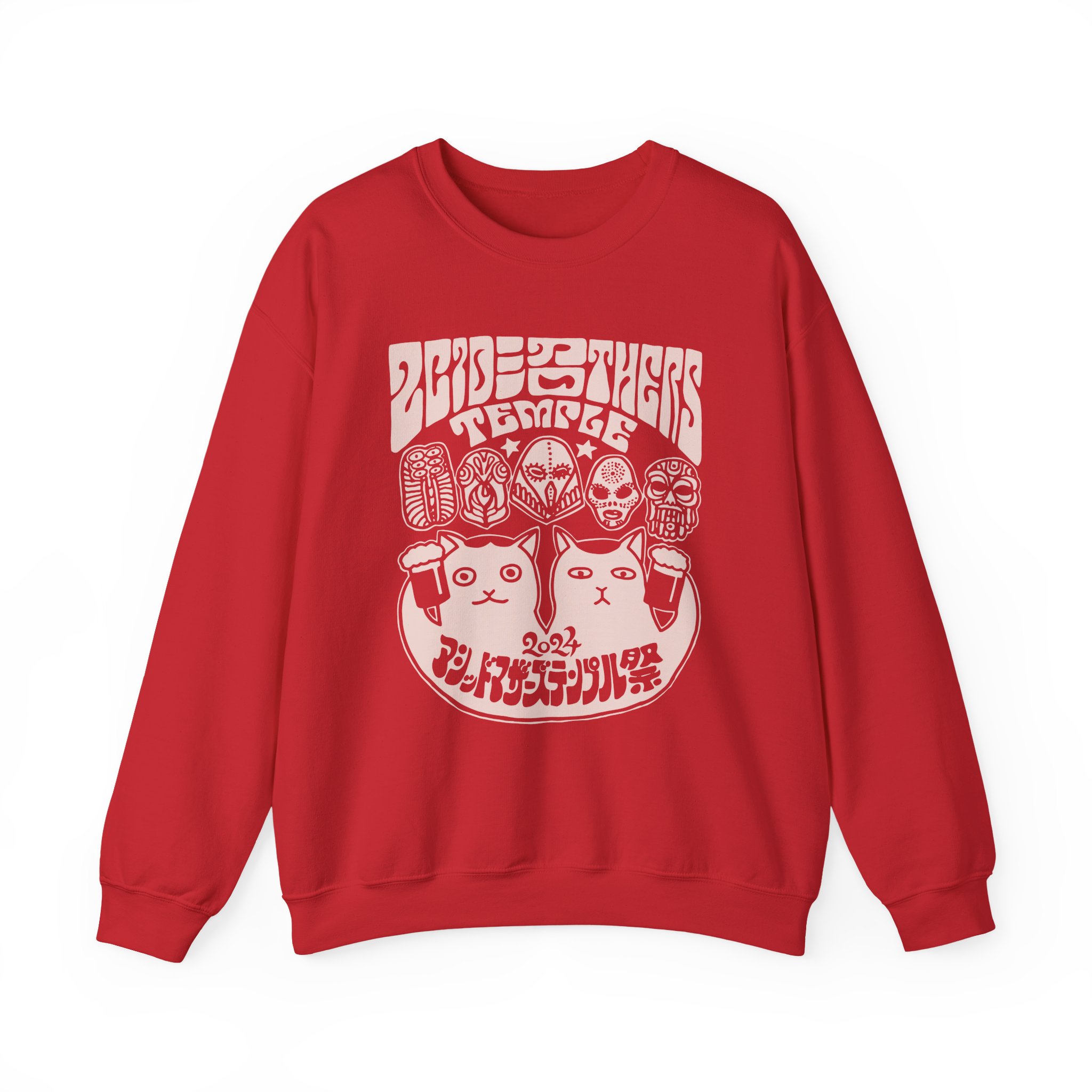 Acid Mothers Temple Unisex Heavy Blendâ„¢ Crewneck Sweatshirt