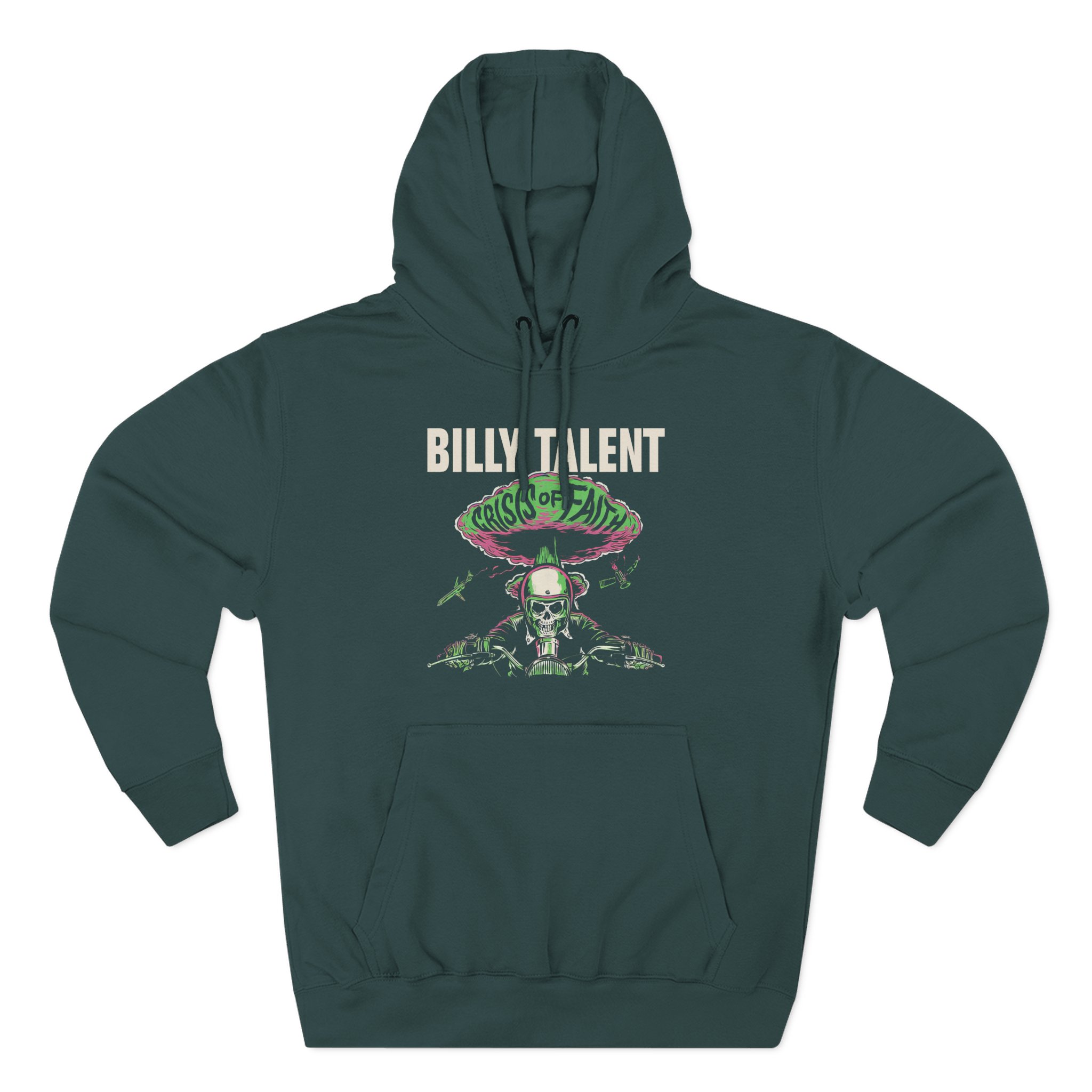Billy Talent Cof Rider Three-Panel Fleece Hoodie