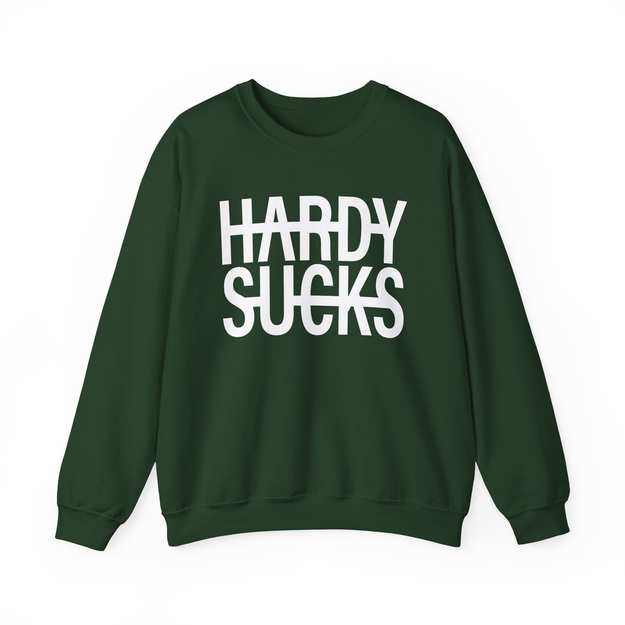 Hardy Hardy Sucks Unisex Heavy Blendâ„¢ Crewneck Sweatshirt