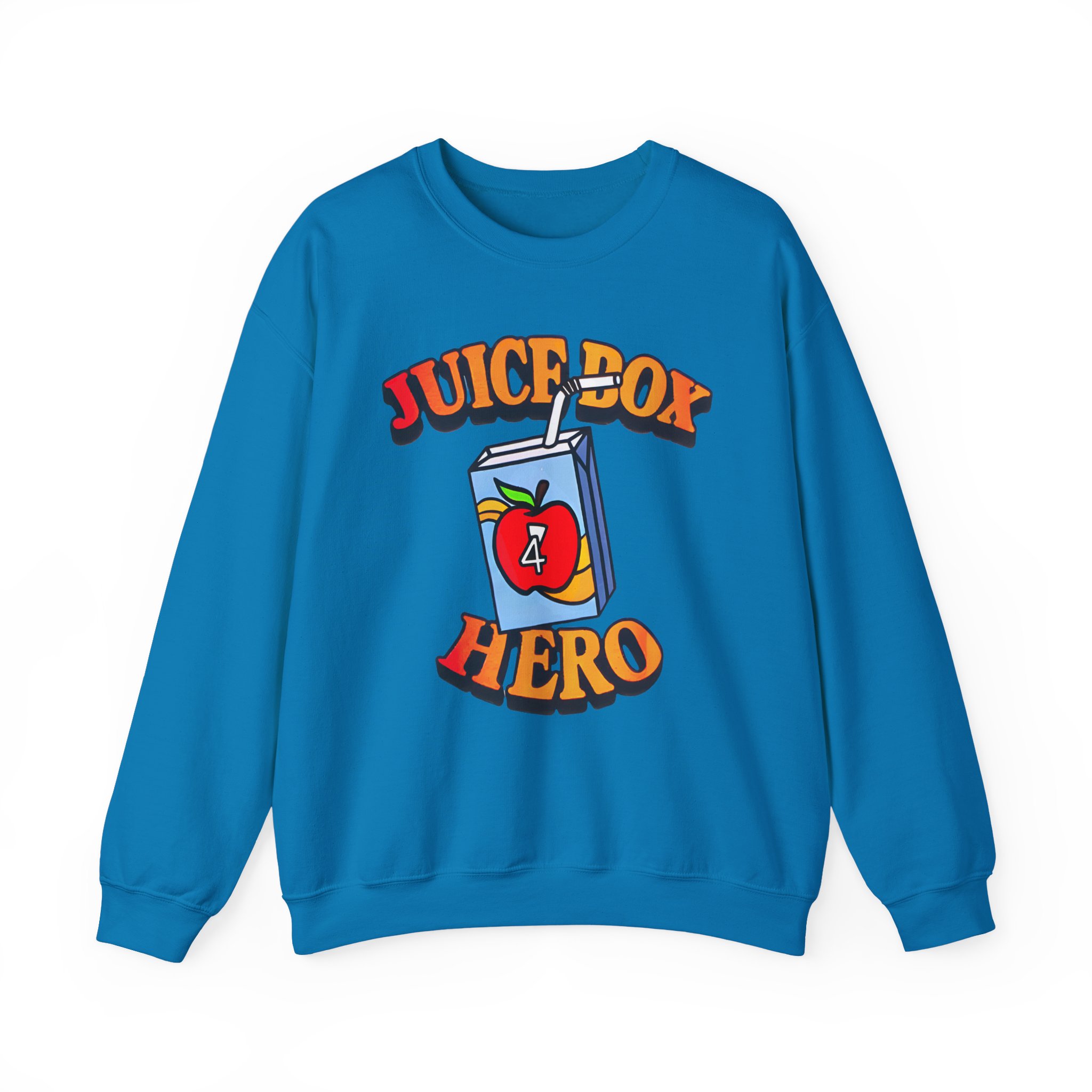 Foreigner Juice Box Hero Unisex Heavy Blendâ„¢ Crewneck Sweatshirt