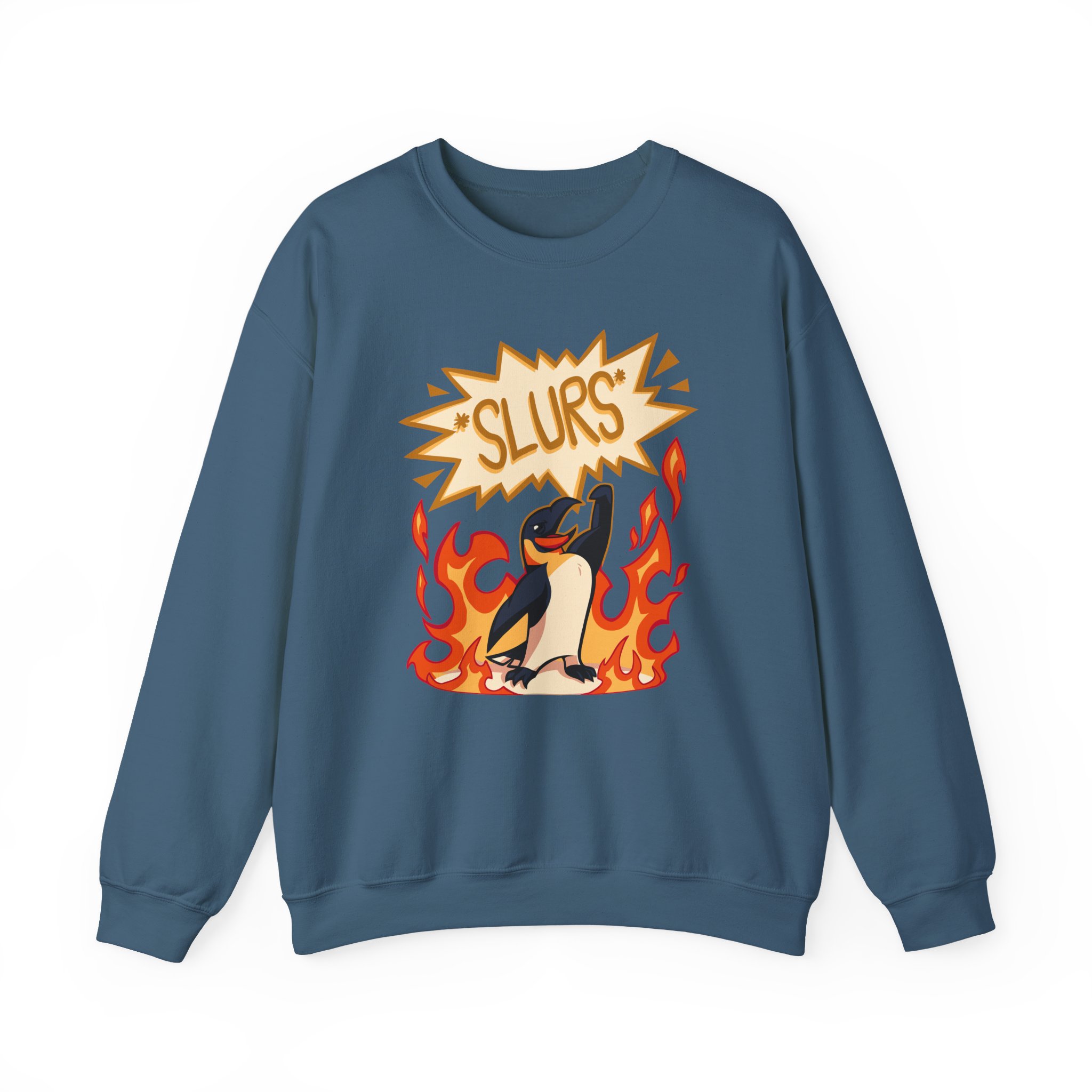 Vivziepop Slurs Unisex Heavy Blendâ„¢ Crewneck Sweatshirt