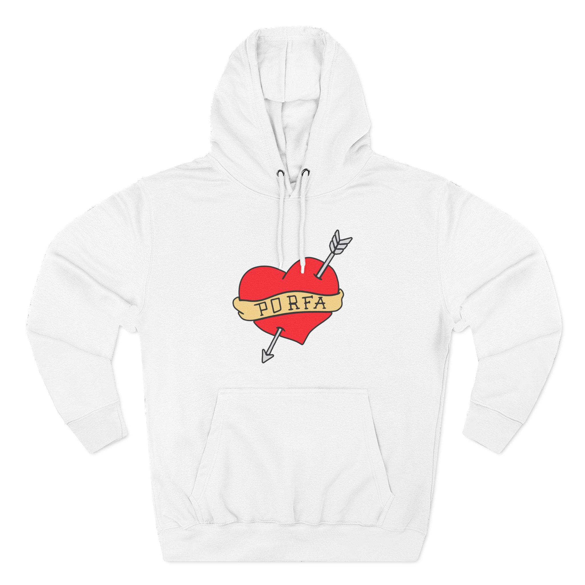 Porfa Lovestruck Three-Panel Fleece Hoodie