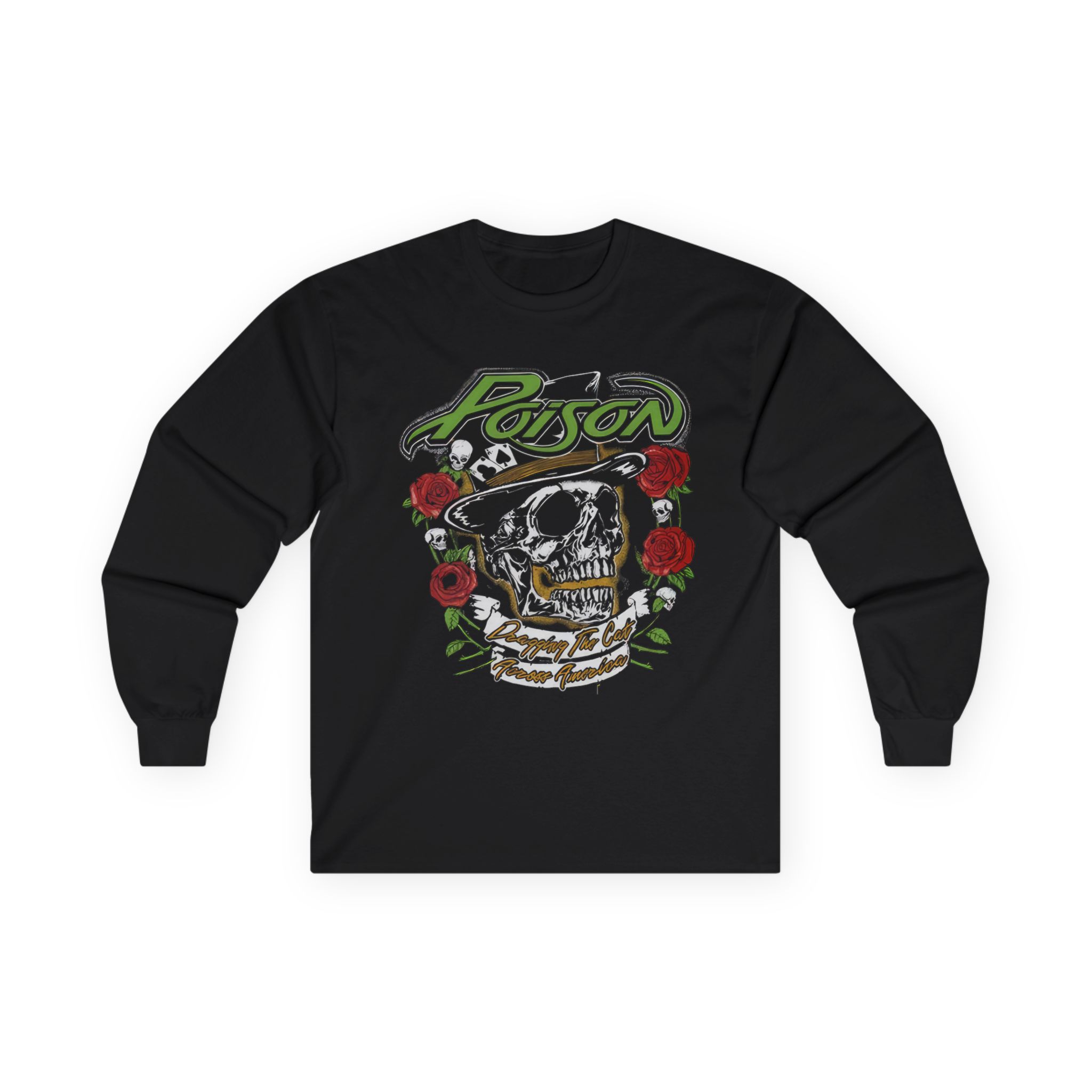 Poison Dragging the Cat Unisex Ultra Cotton Long Sleeve Tee
