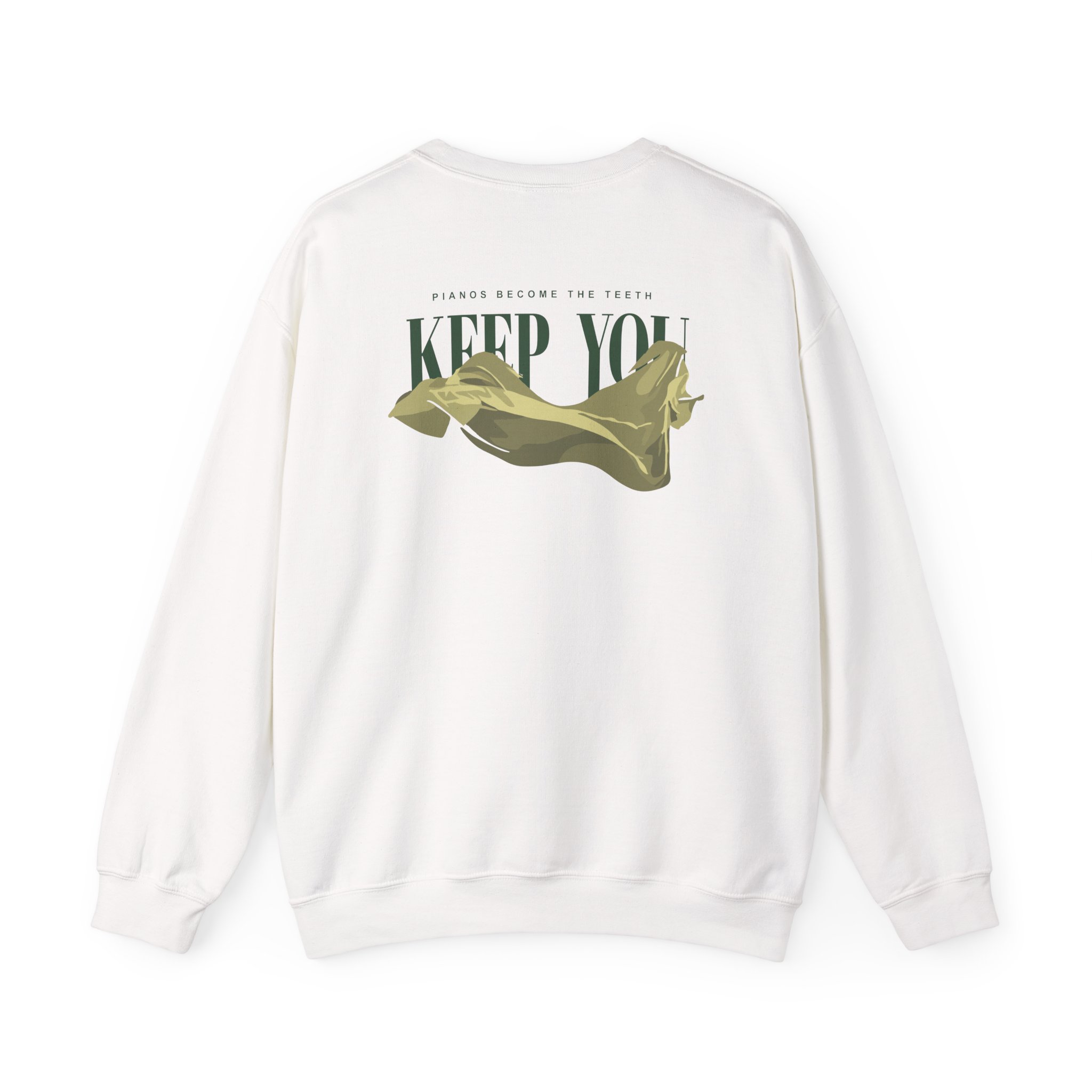 Pianos Become the Teeth Keep You Drape Unisex Heavy Blendâ„¢ Crewneck Sweatshirt