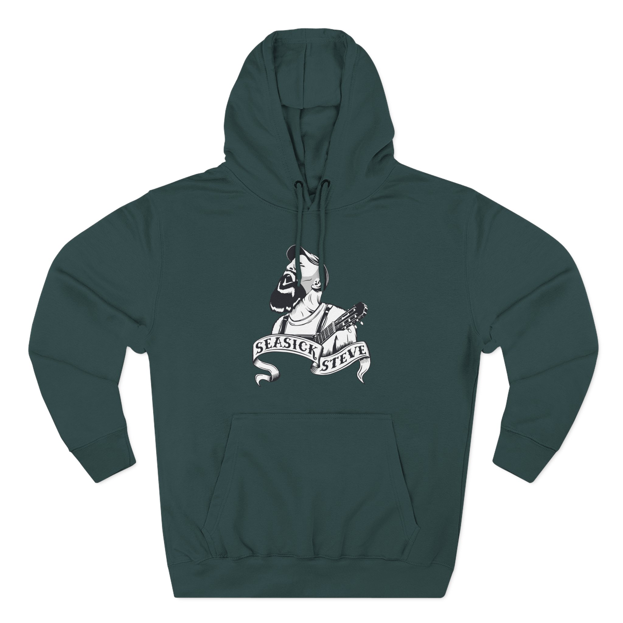 Seasick Steve Three-Panel Fleece Hoodie