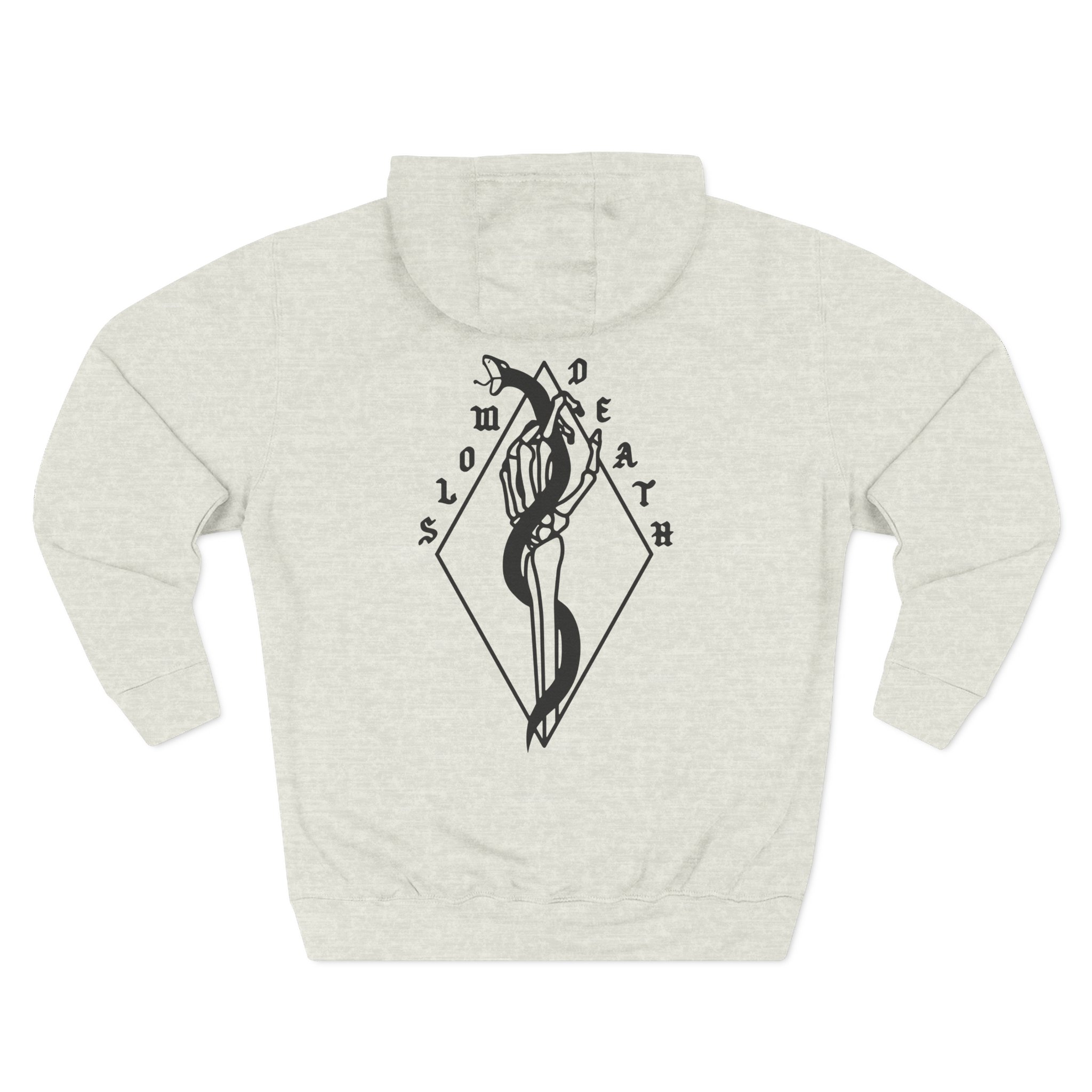 Trapped Under Ice Snake Death Three-Panel Fleece Hoodie