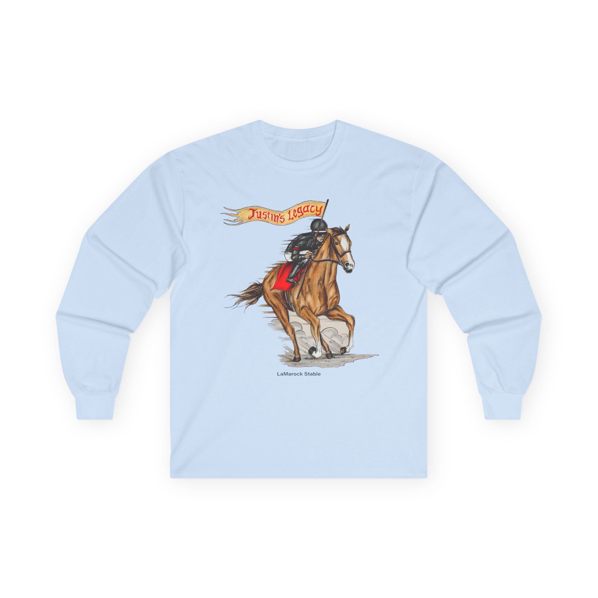 Arcangel Justin's Legacy Lamarock Stable Unisex Ultra Cotton Long Sleeve Tee