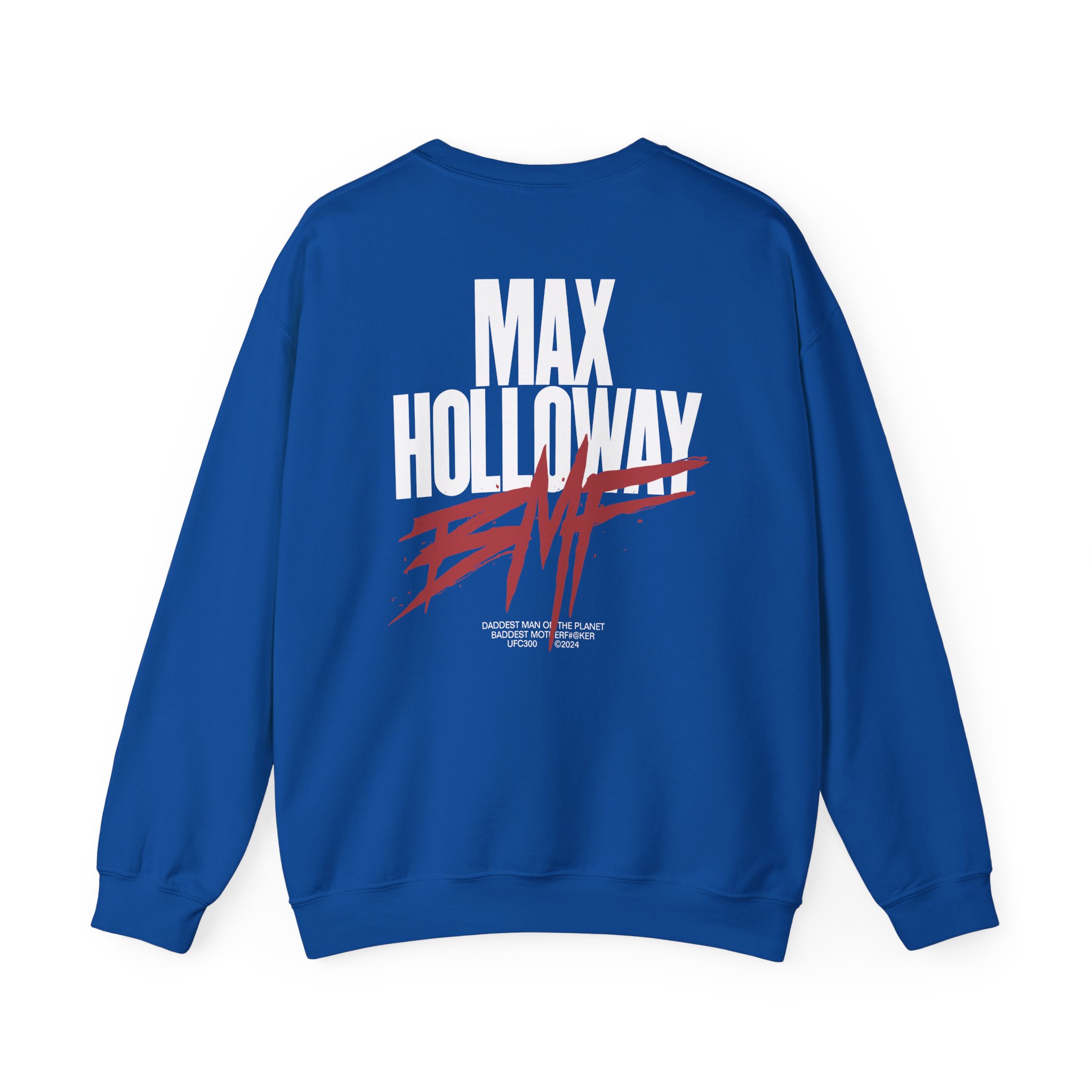 Max Holloway Dmp/bmf Cypress Unisex Heavy Blendâ„¢ Crewneck Sweatshirt