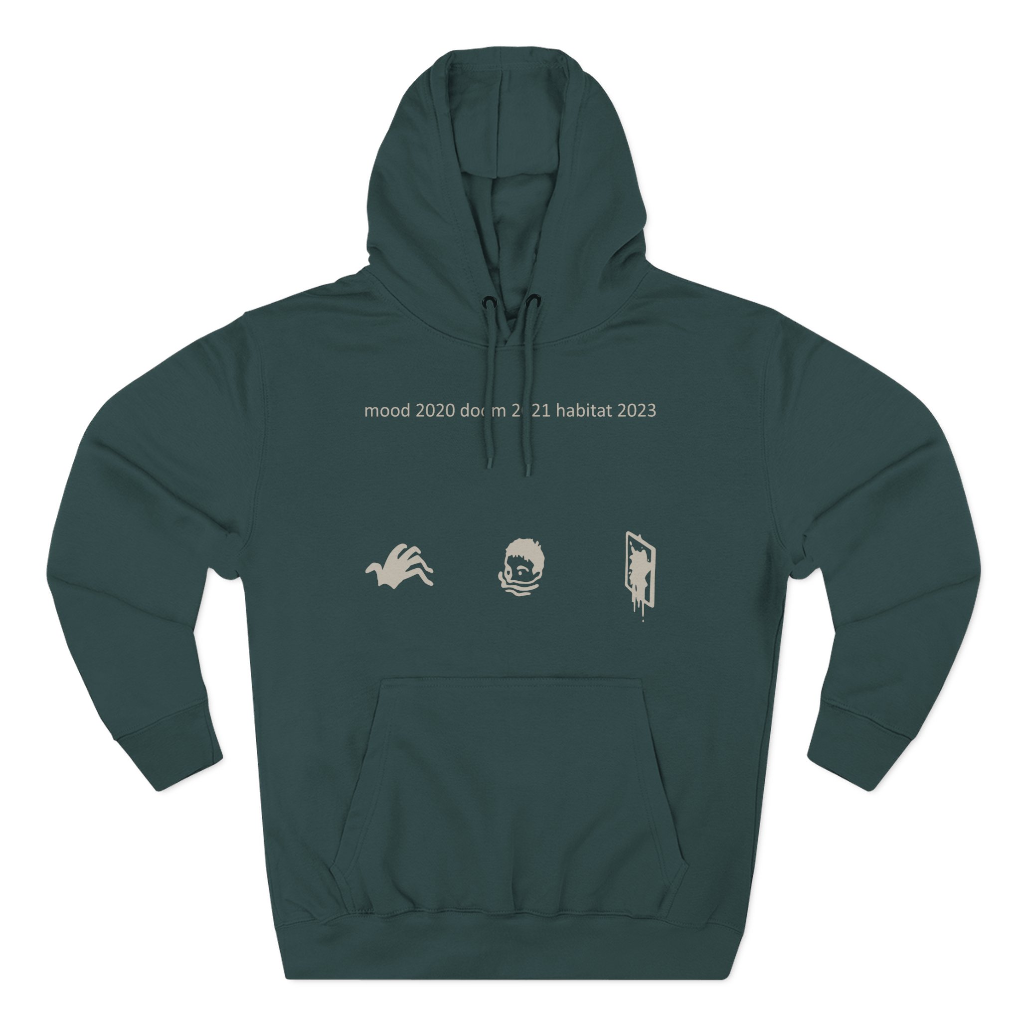 Nayt Three-Panel Fleece Hoodie
