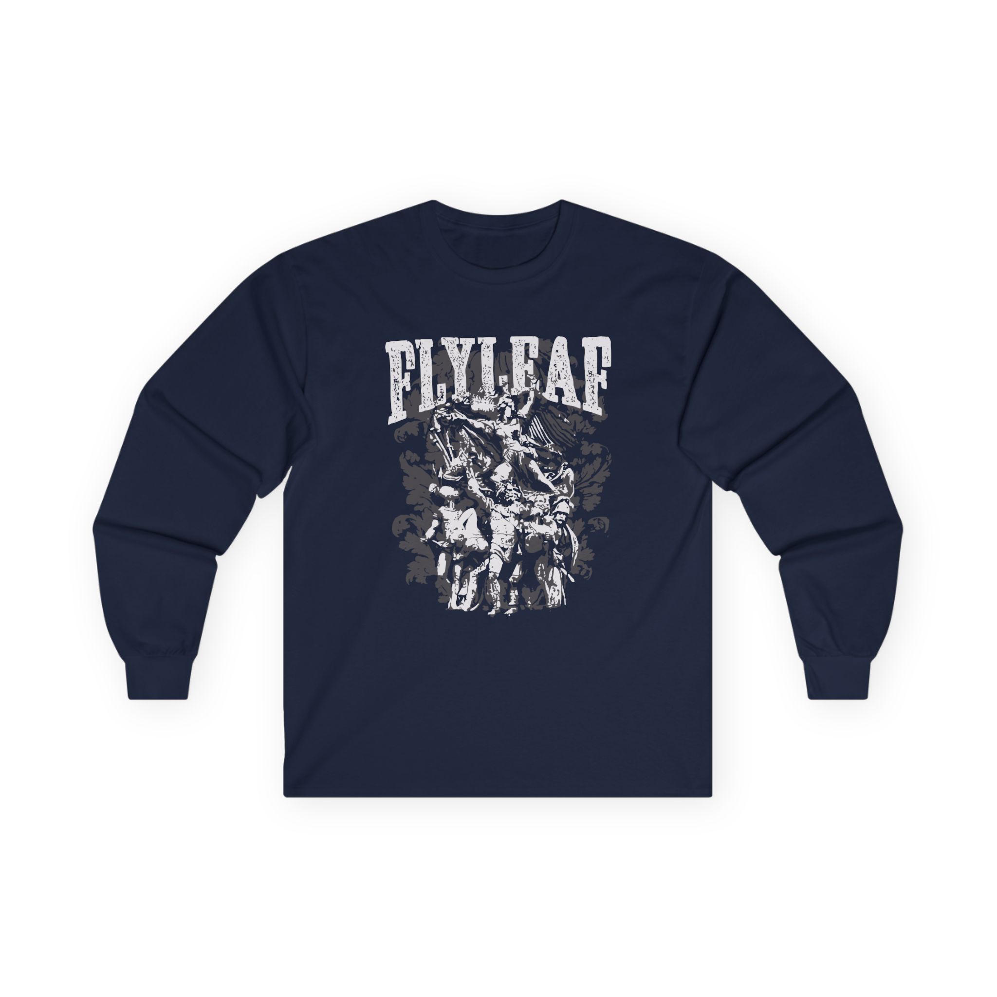 Flyleaf Carved Statues Unisex Ultra Cotton Long Sleeve Tee
