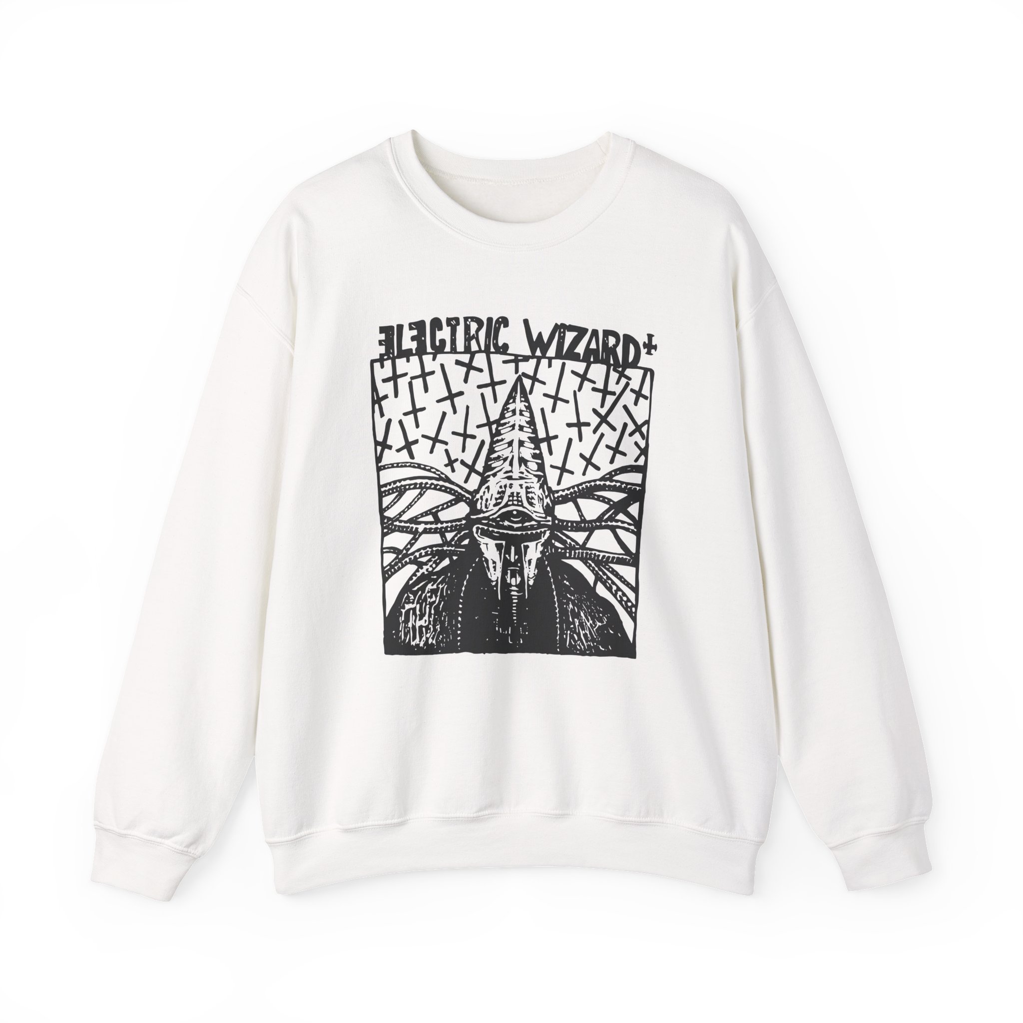 Electric Wizard Doom Sludge Stoner Metal Poster Unisex Heavy Blendâ„¢ Crewneck Sweatshirt