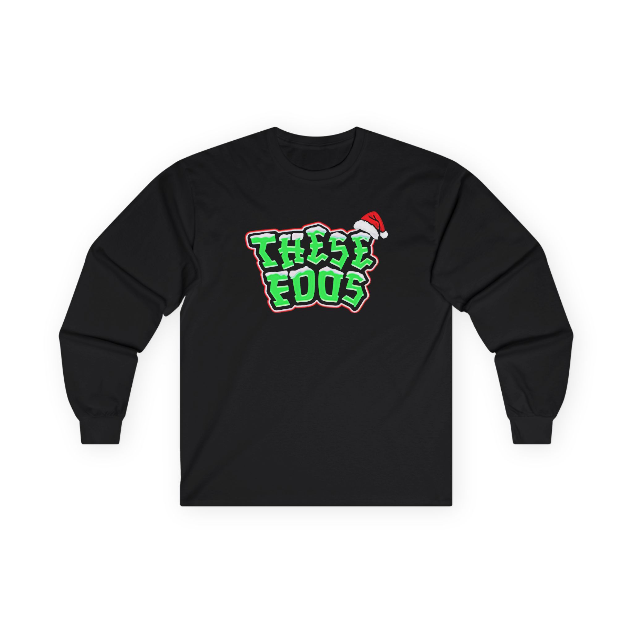 These Foos Lil Foo Santa Christmas Unisex Ultra Cotton Long Sleeve Tee