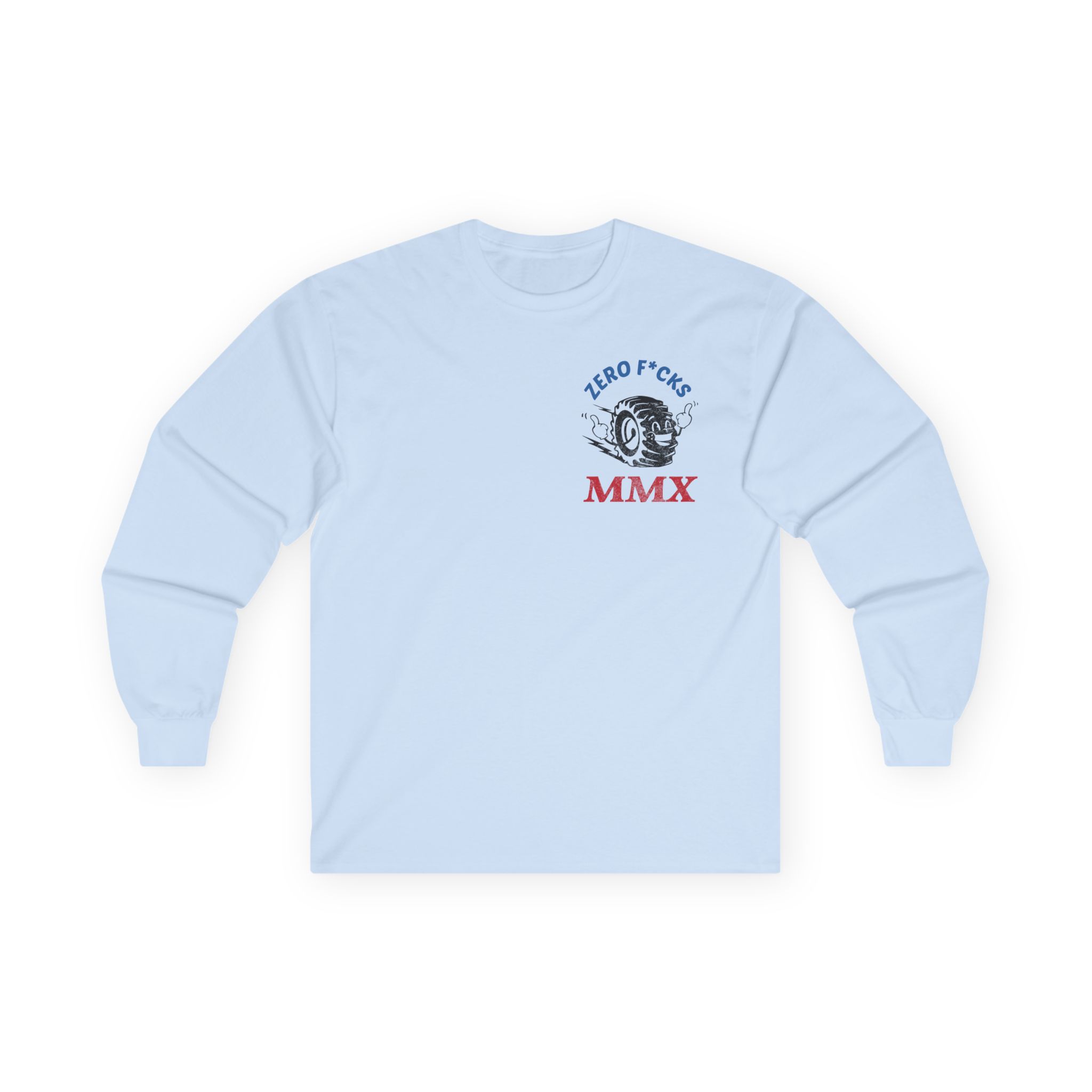 Monstermax Zero Fucks Unisex Ultra Cotton Long Sleeve Tee